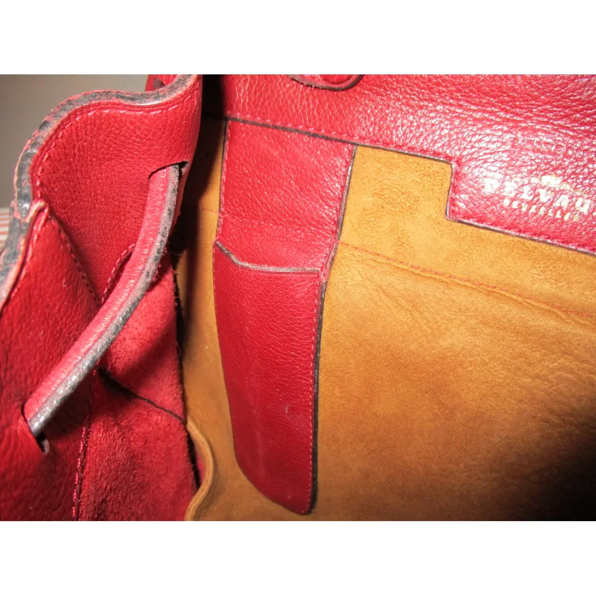 Buy Delvaux Leather backpack online - Vintage