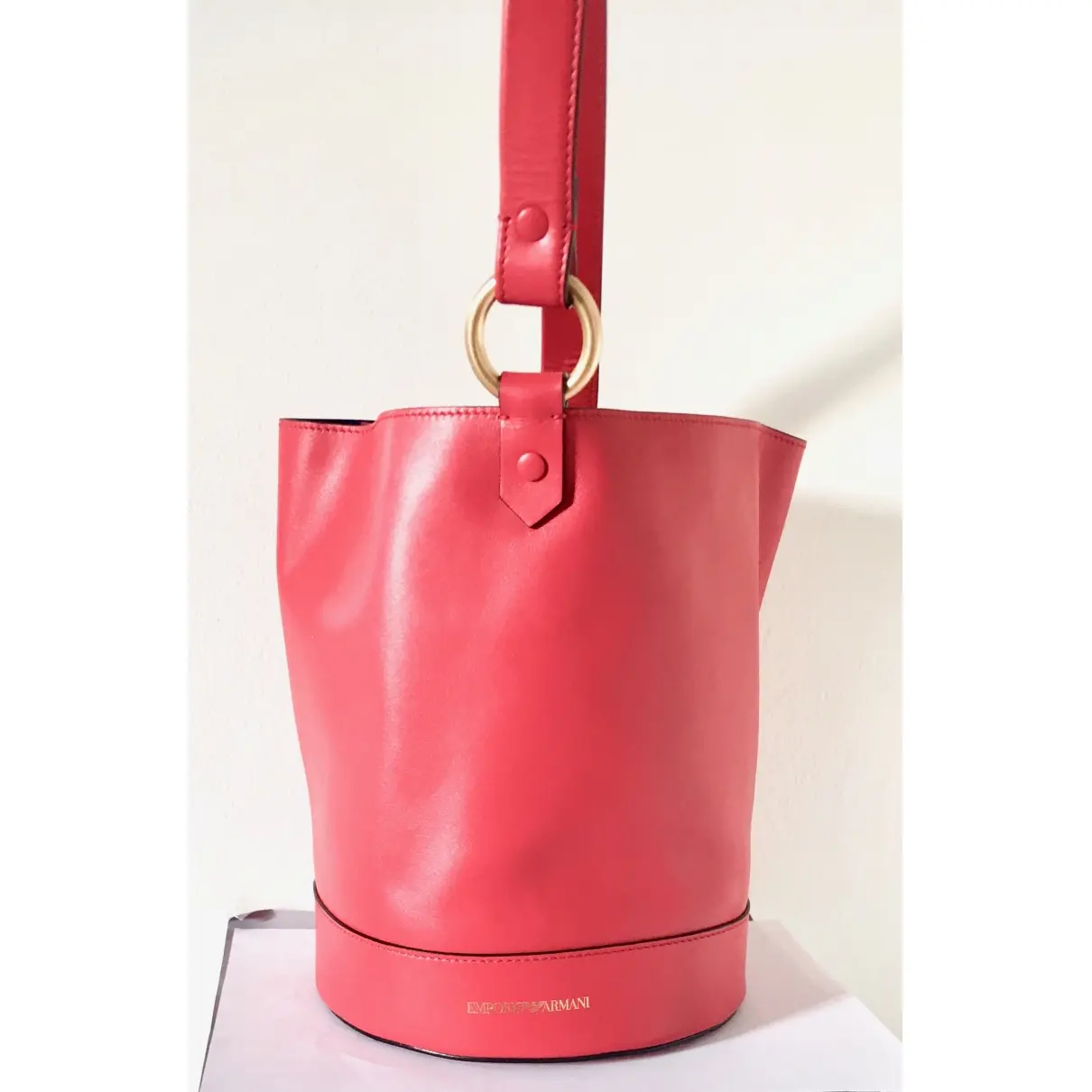 Emporio Armani Leather handbag for sale