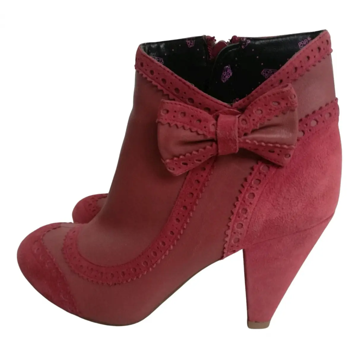 Leather ankle boots FORNARINA