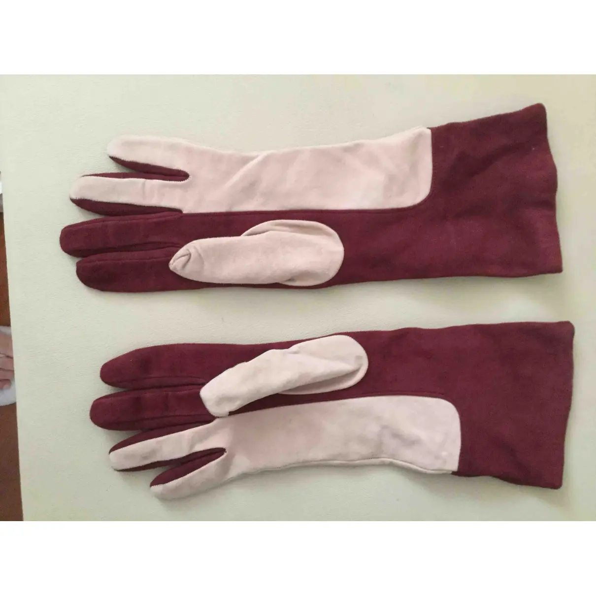 Buy Furla Leather long gloves online