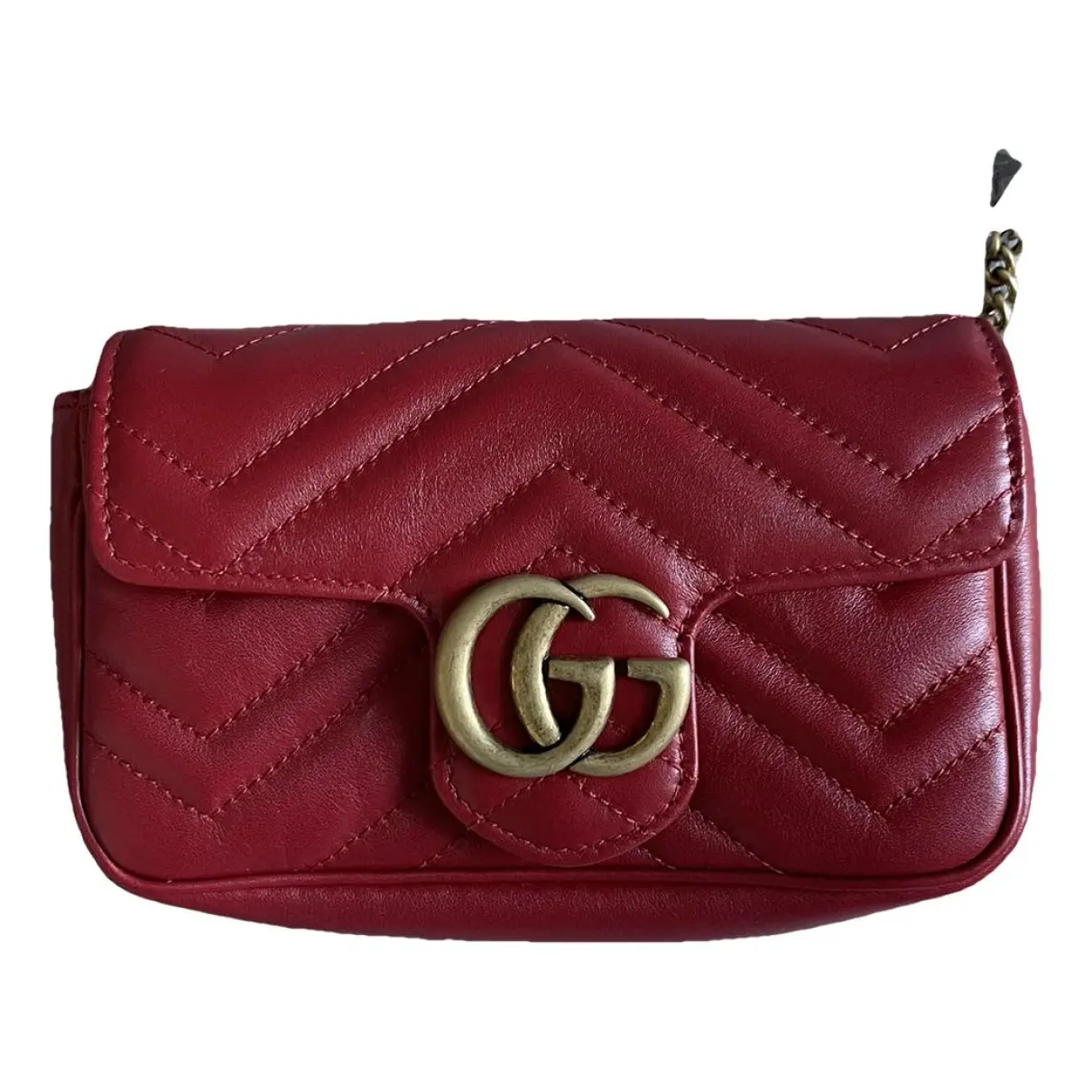 GG Marmont Chain leather crossbody bag