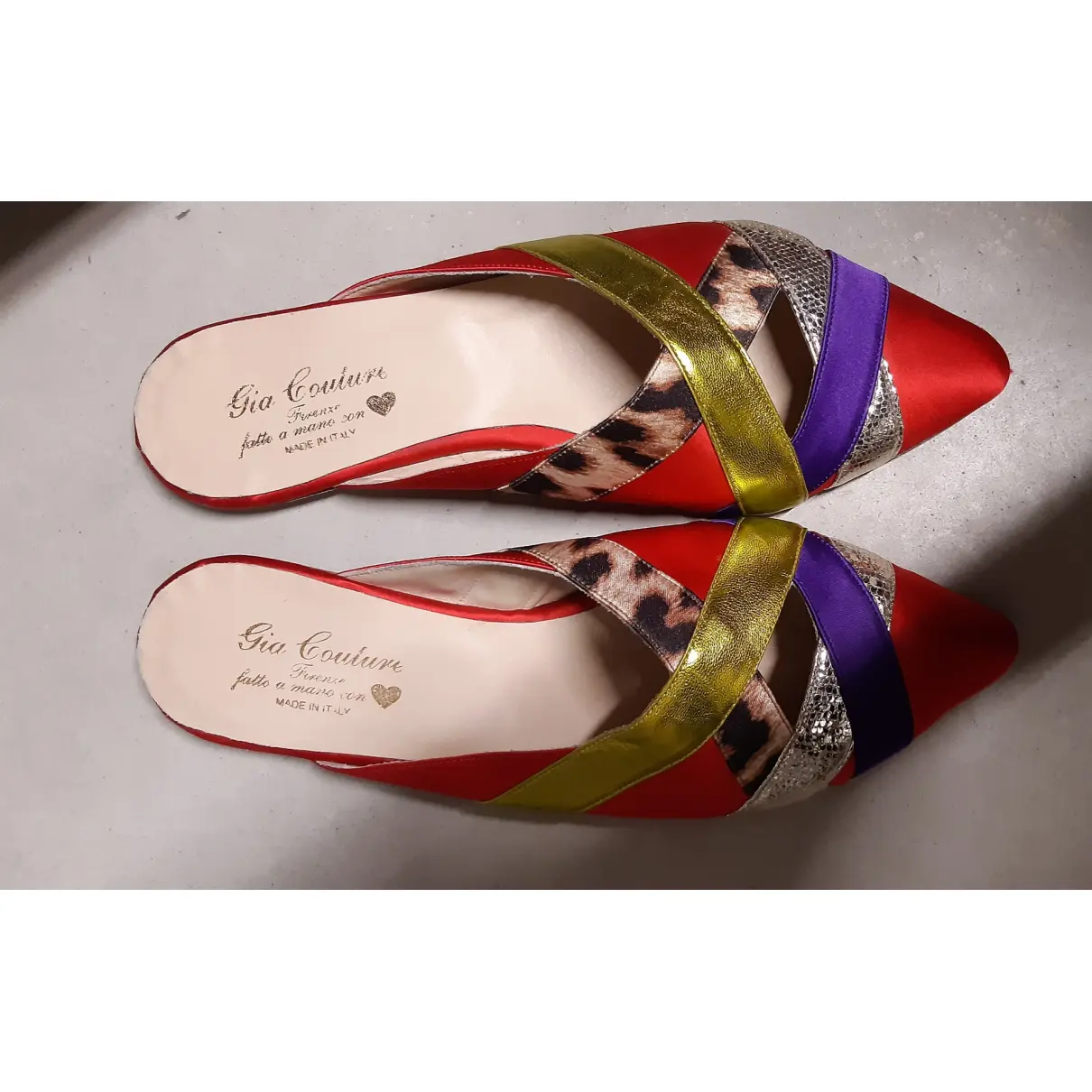 Buy Gia Couture Leather ballet flats online