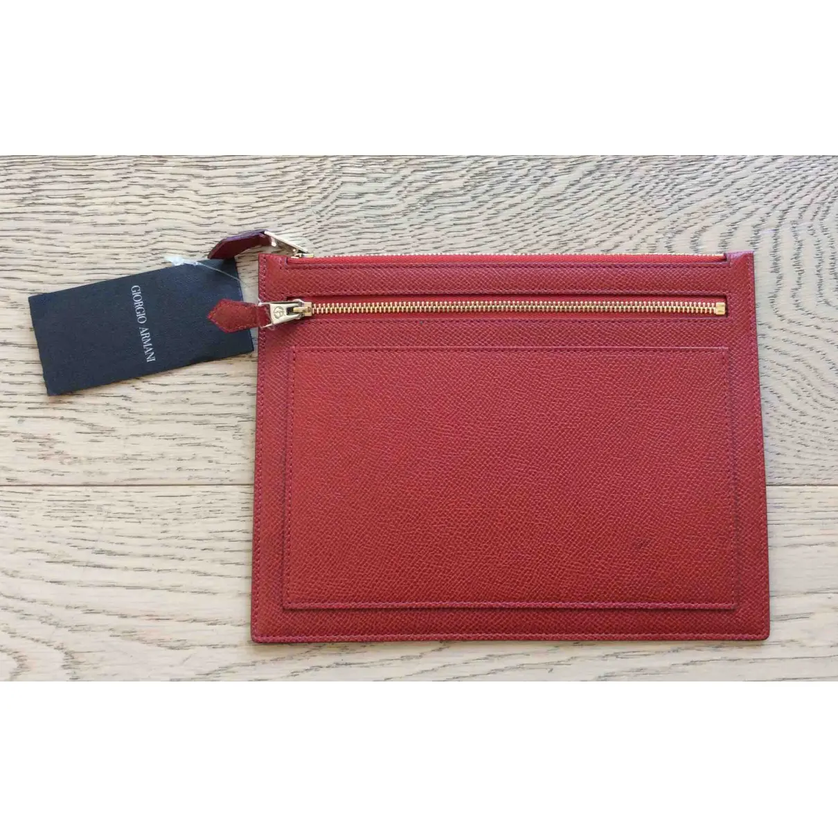 Buy Giorgio Armani Leather purse online