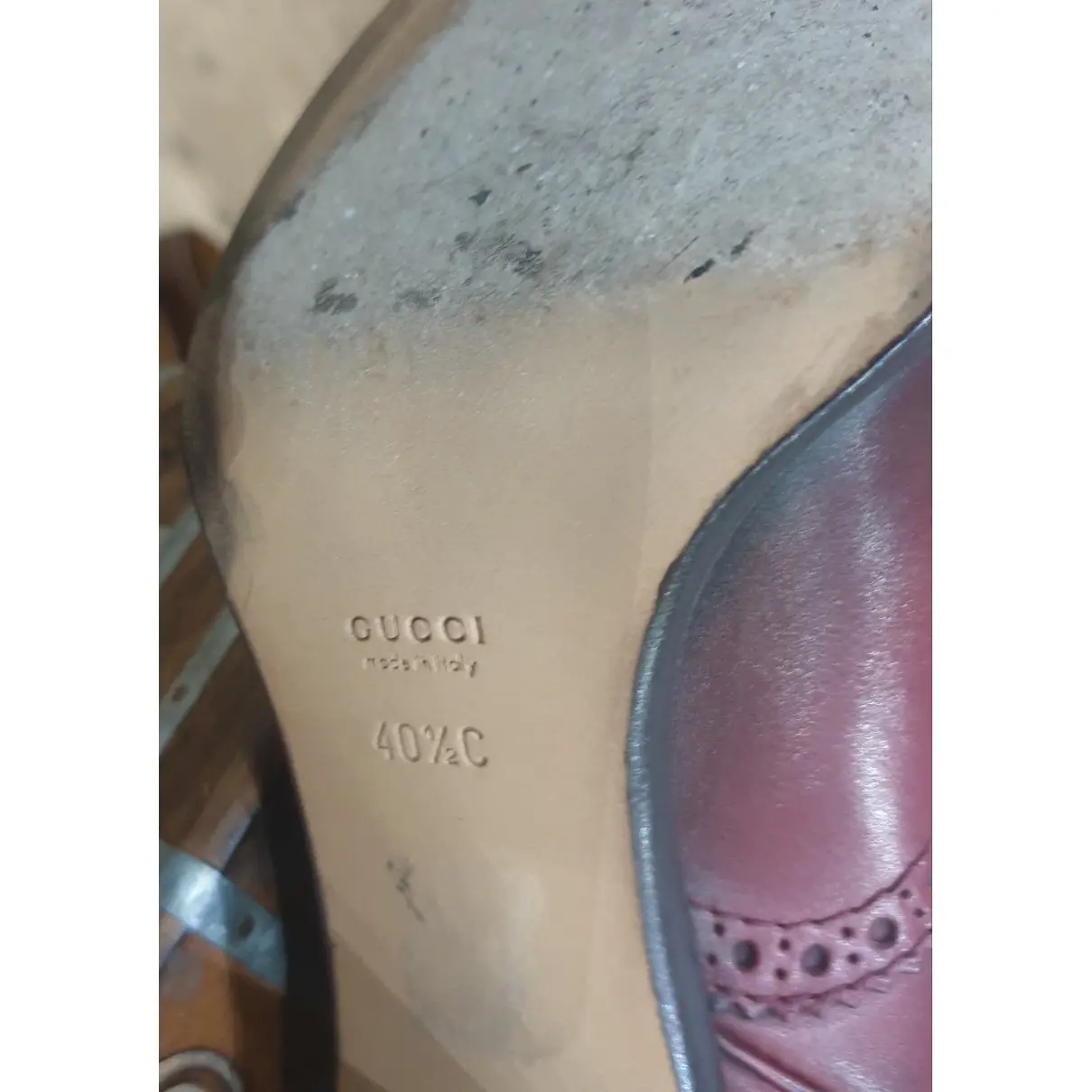Leather cowboy boots Gucci - Vintage