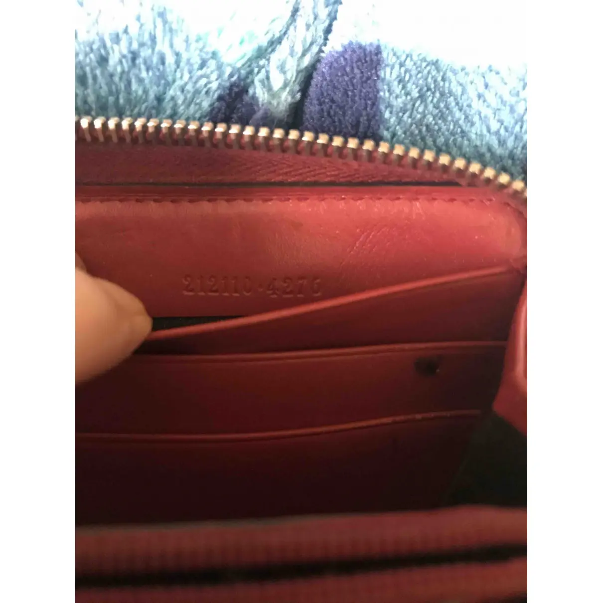 Leather purse Gucci - Vintage