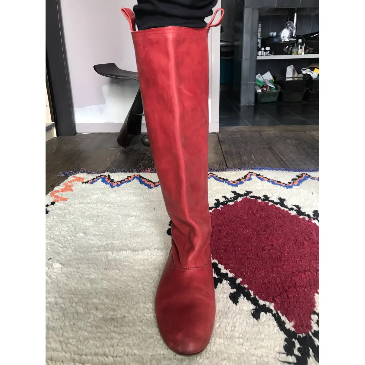 Buy Isabel Marant Leather riding boots online