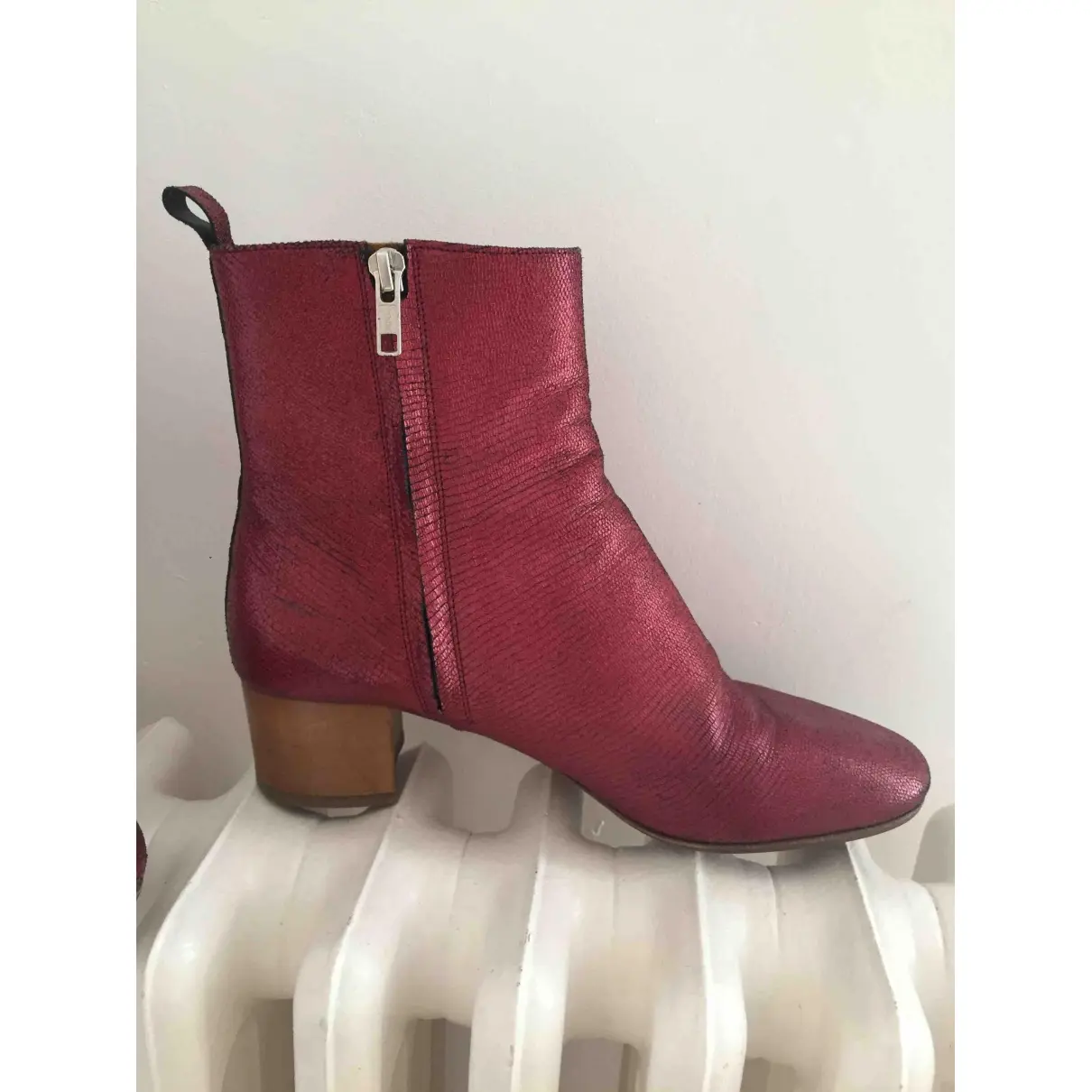 Isabel Marant Etoile Leather ankle boots for sale