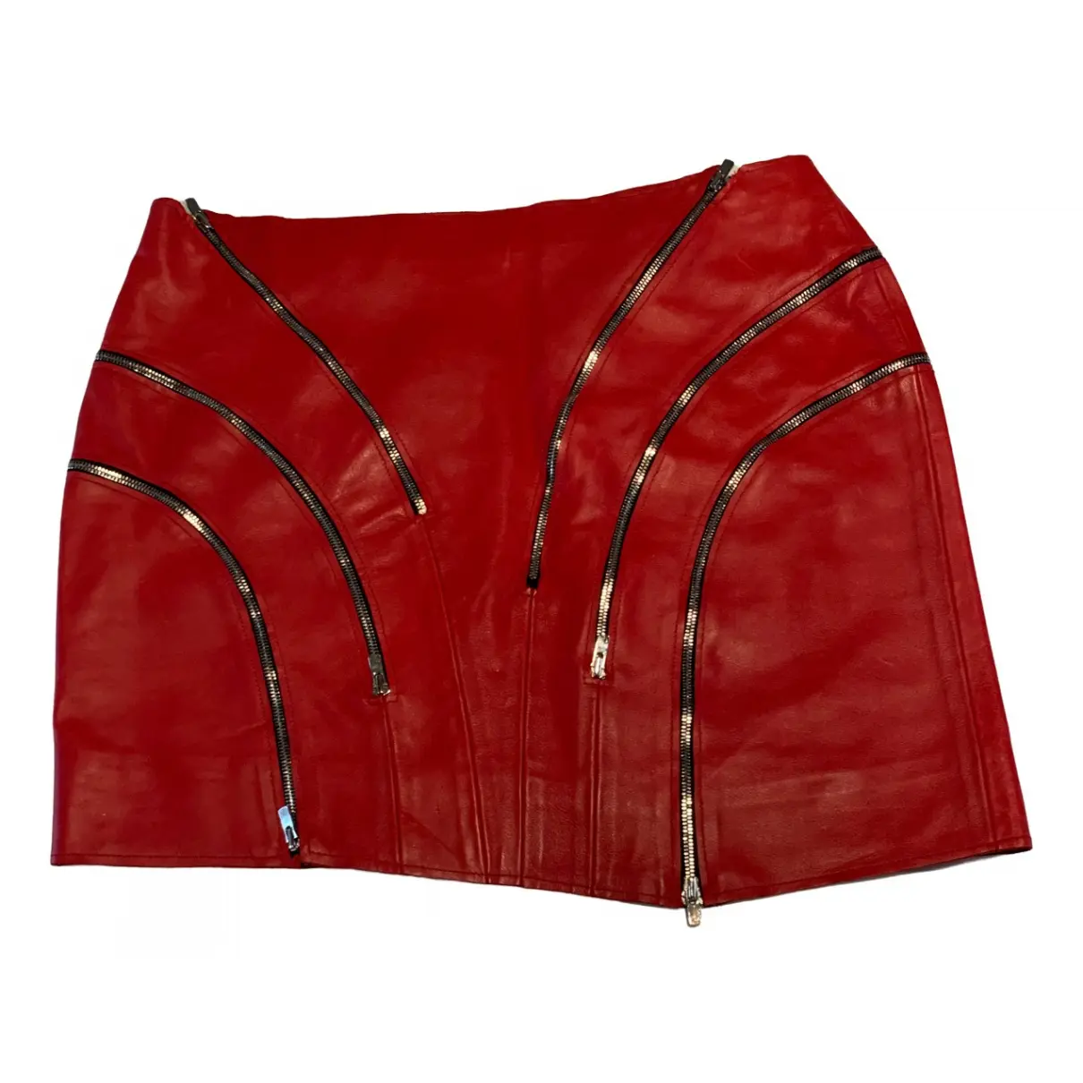 Leather mini skirt Jay Ahr