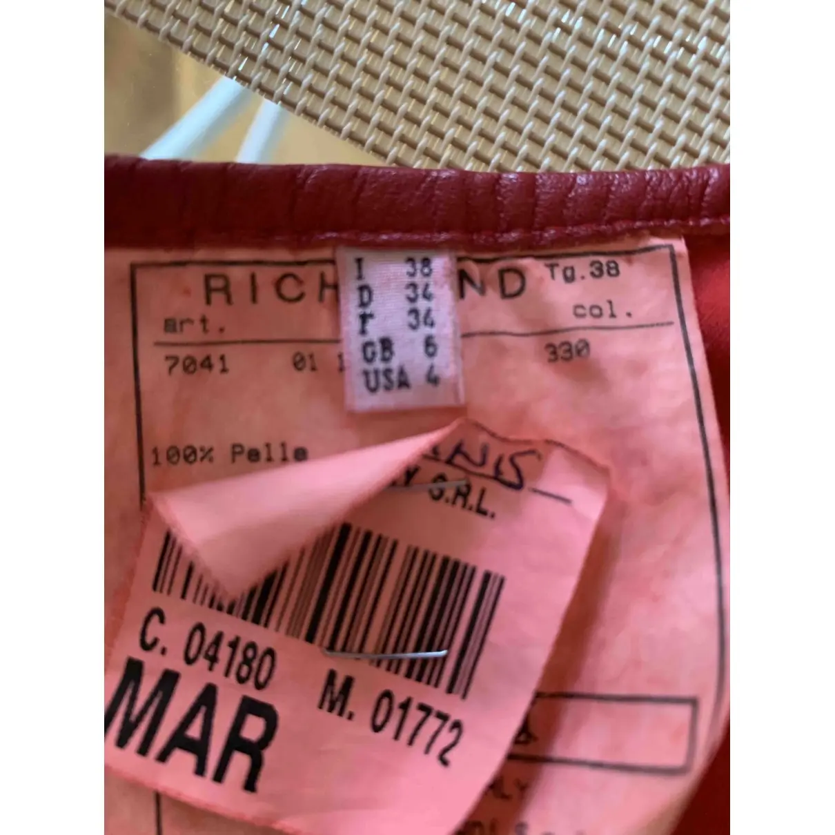 Buy John Richmond Leather camisole online