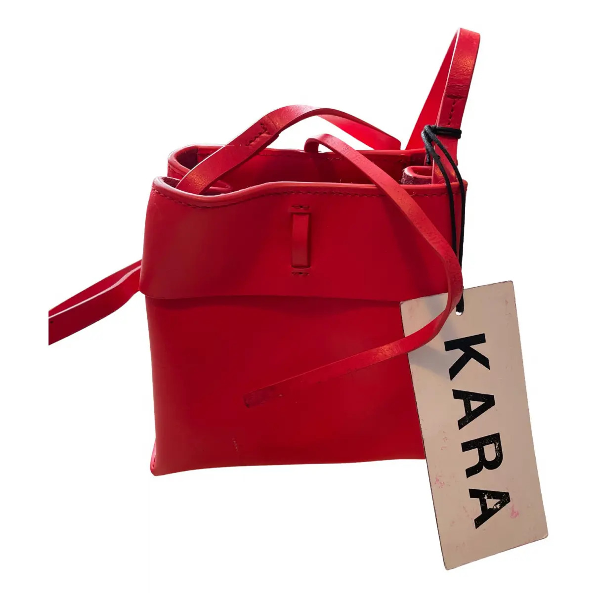 Leather handbag Kara