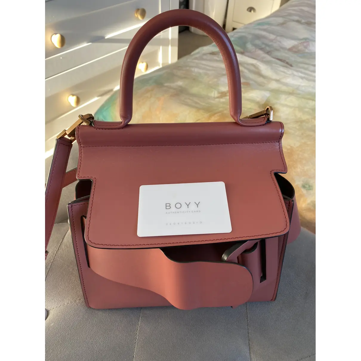 Buy Boyy Karl 24 leather handbag online