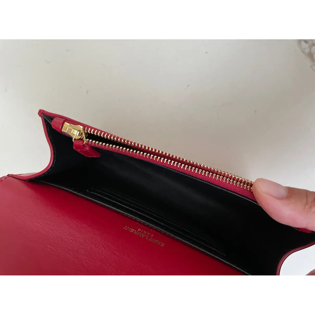 Buy Saint Laurent Kate monogramme leather bag online