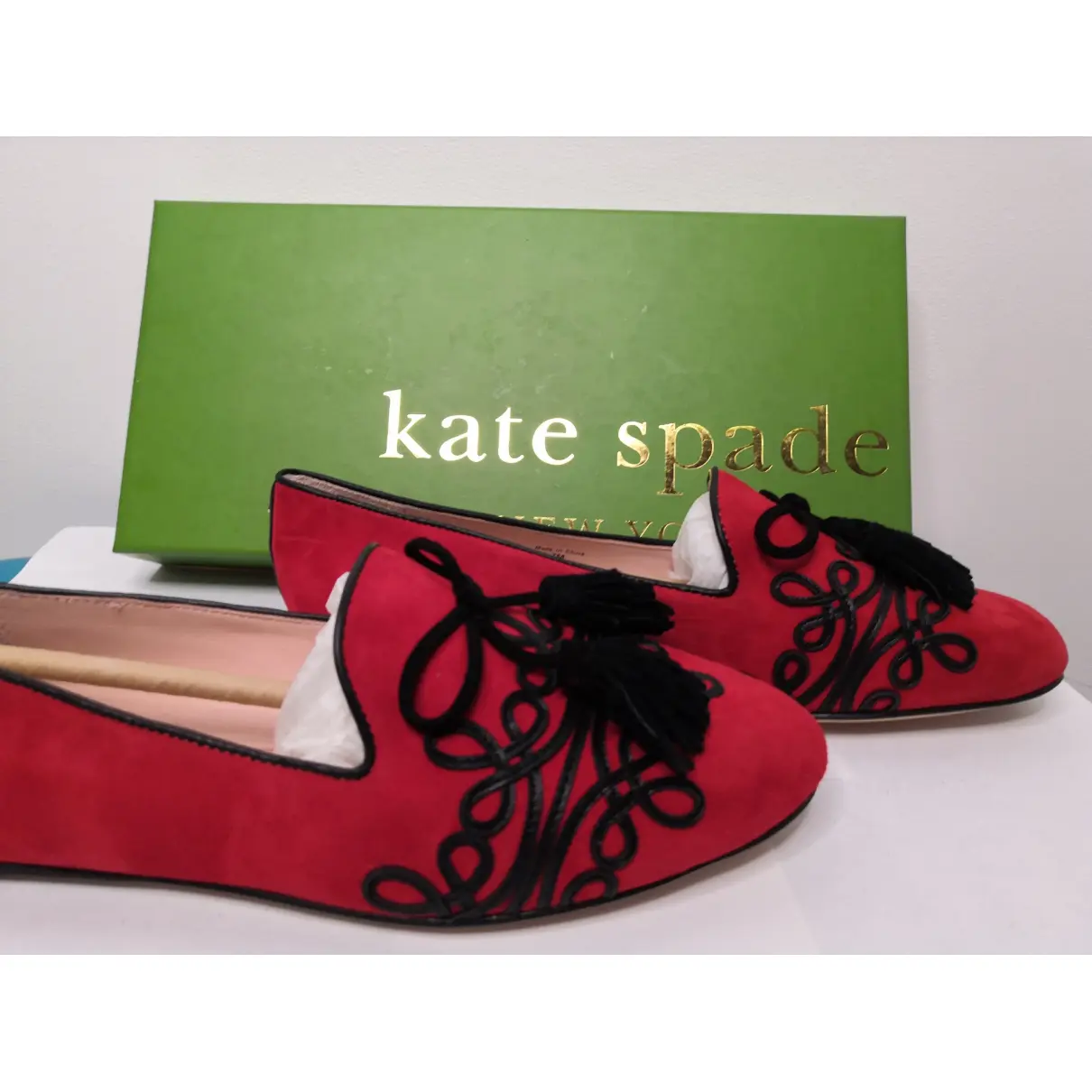 Leather ballet flats Kate Spade