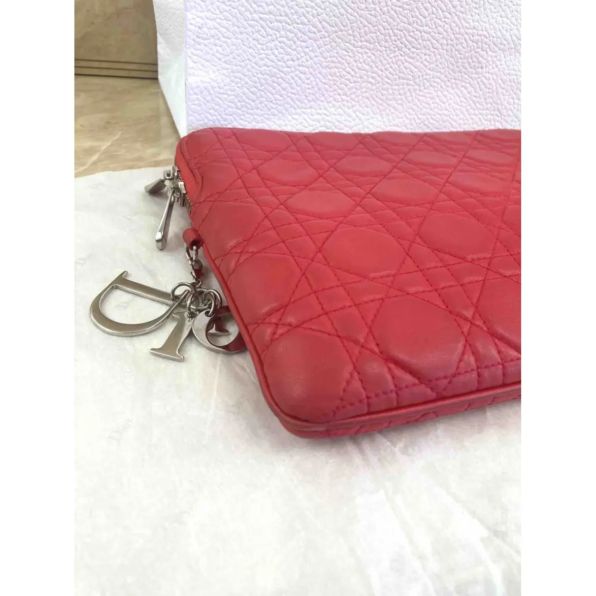 Buy Dior Lady Dior leather crossbody bag online