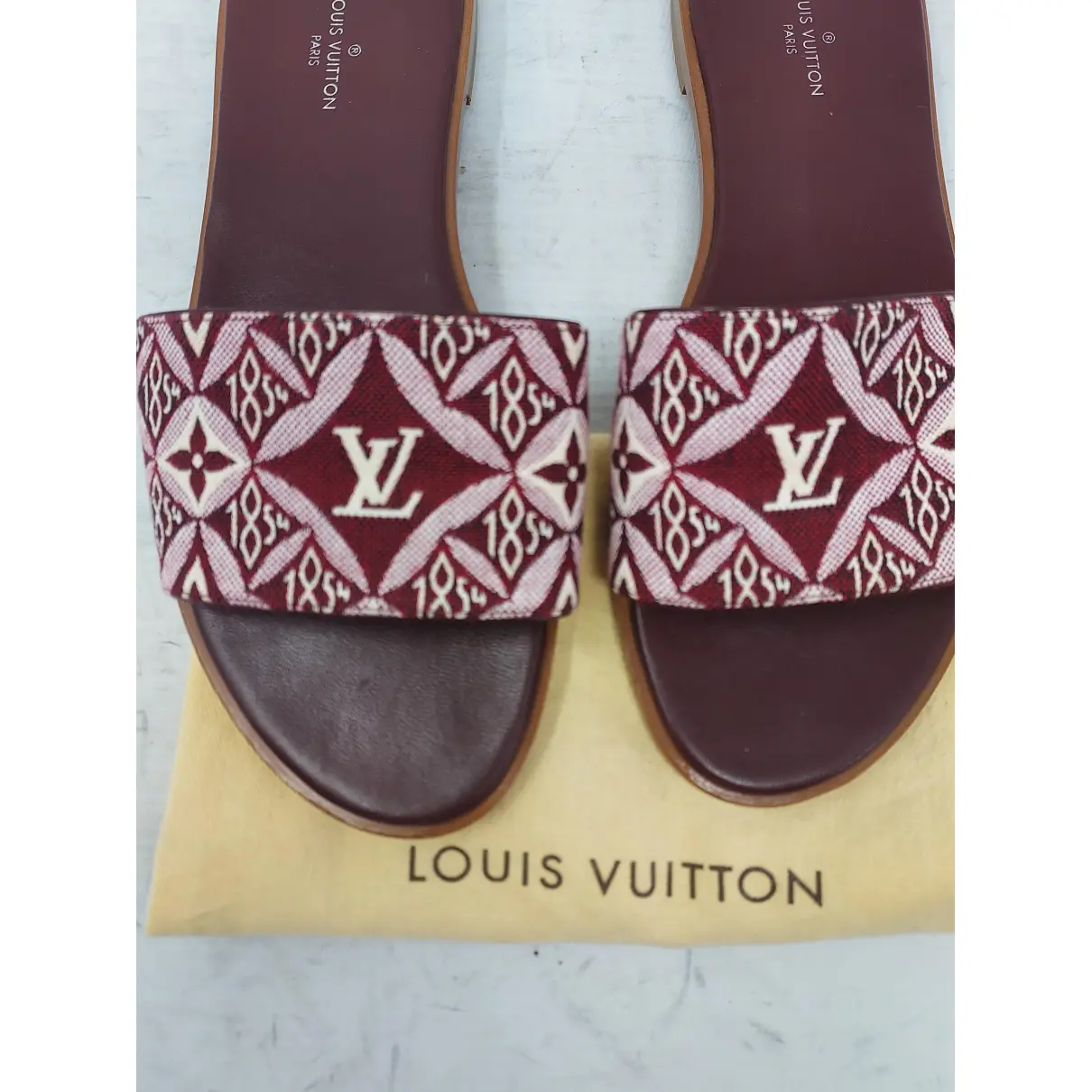 Lock It leather sandal Louis Vuitton
