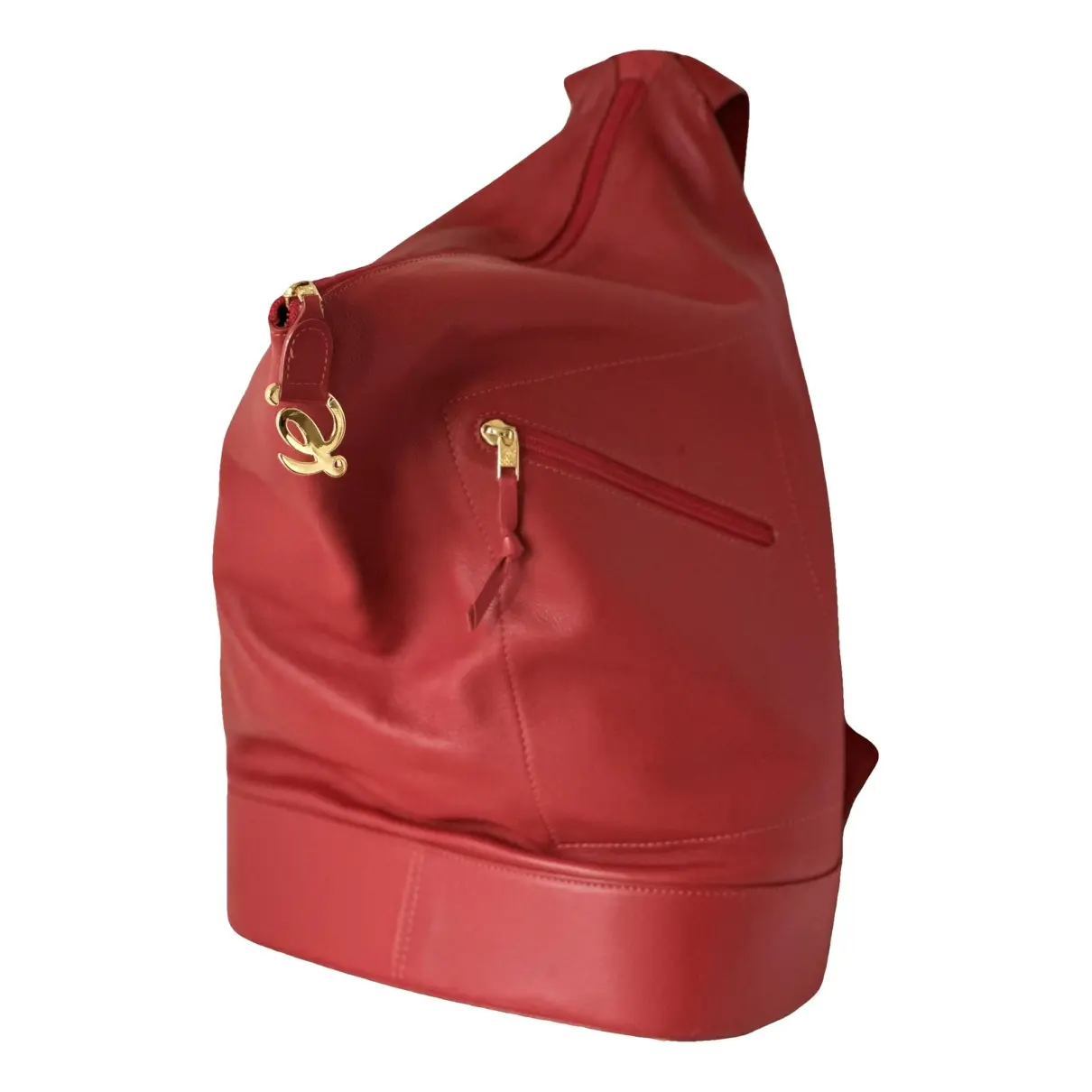 Leather backpack Loewe