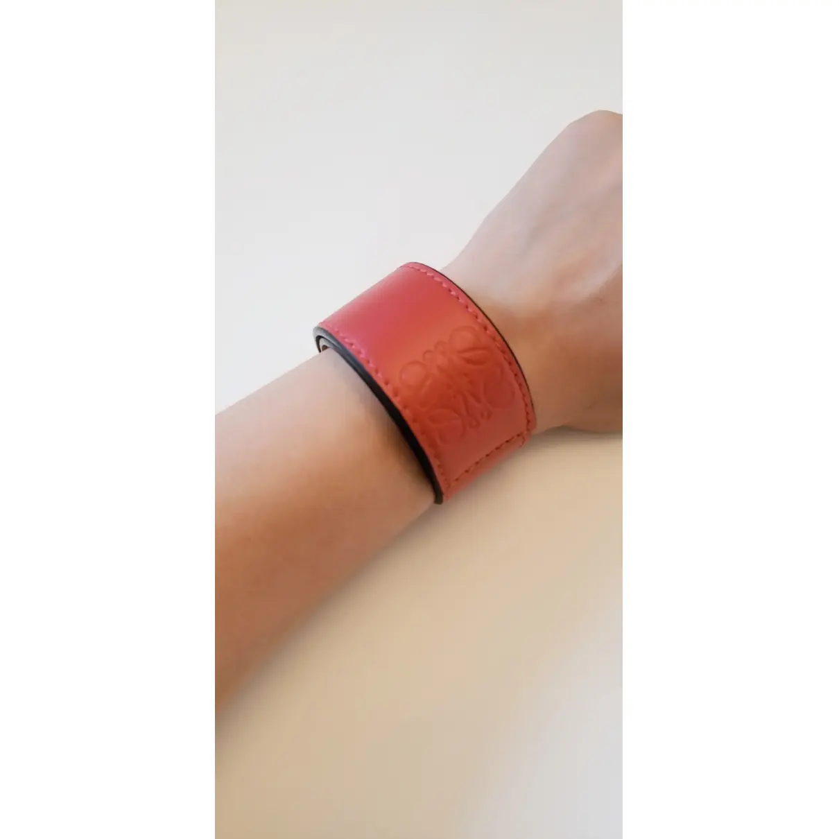 Leather bracelet Loewe