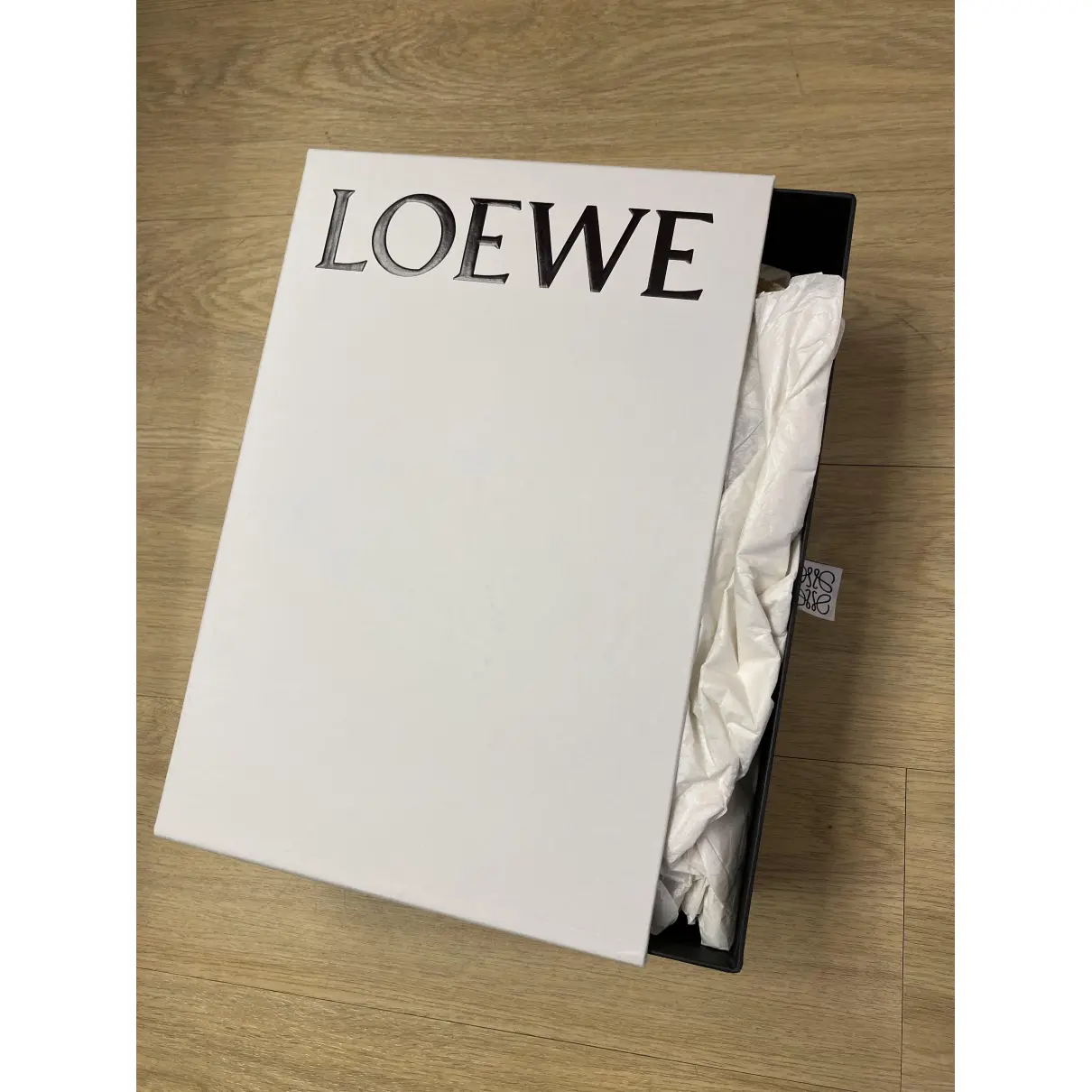 Leather espadrilles Loewe