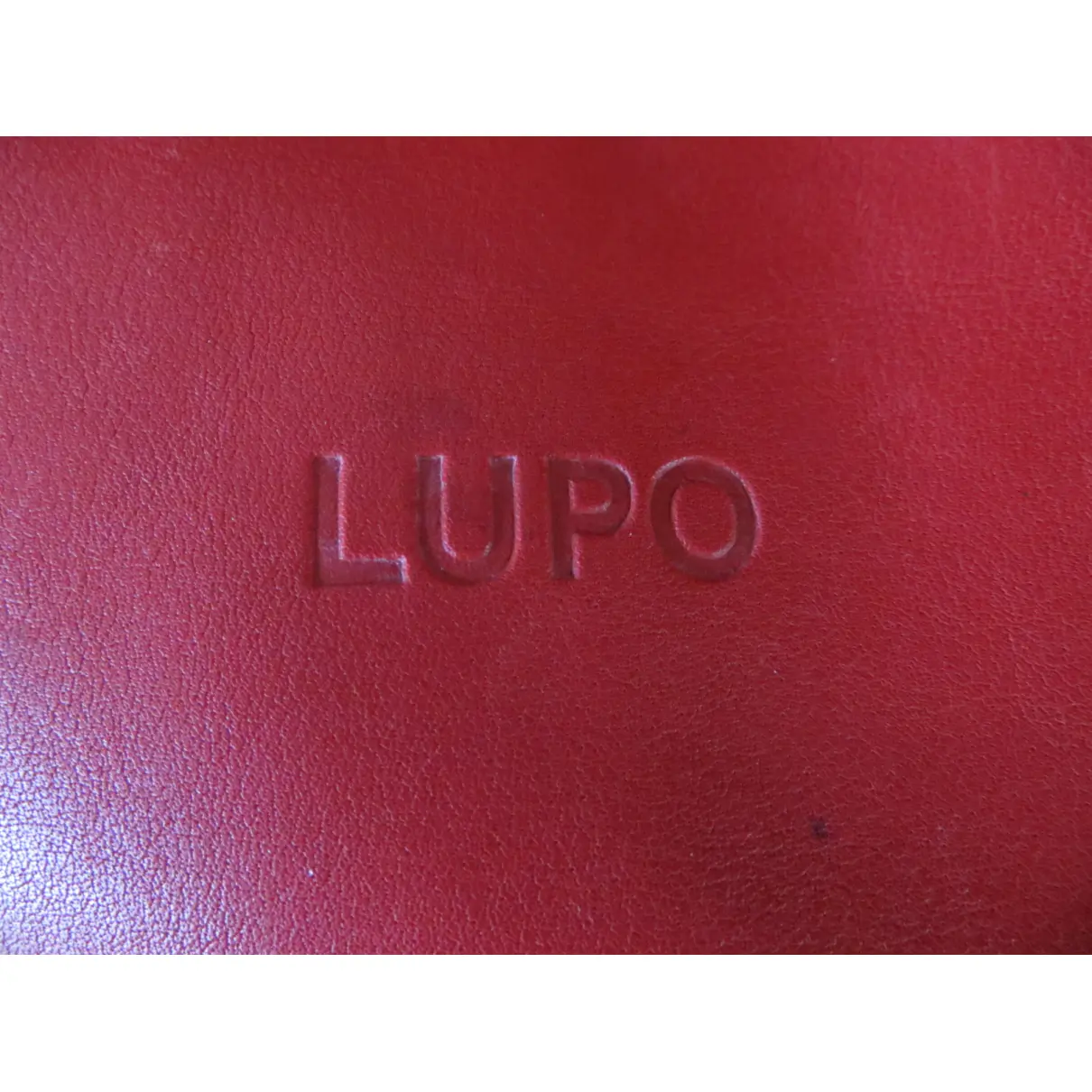 Leather handbag LUPO