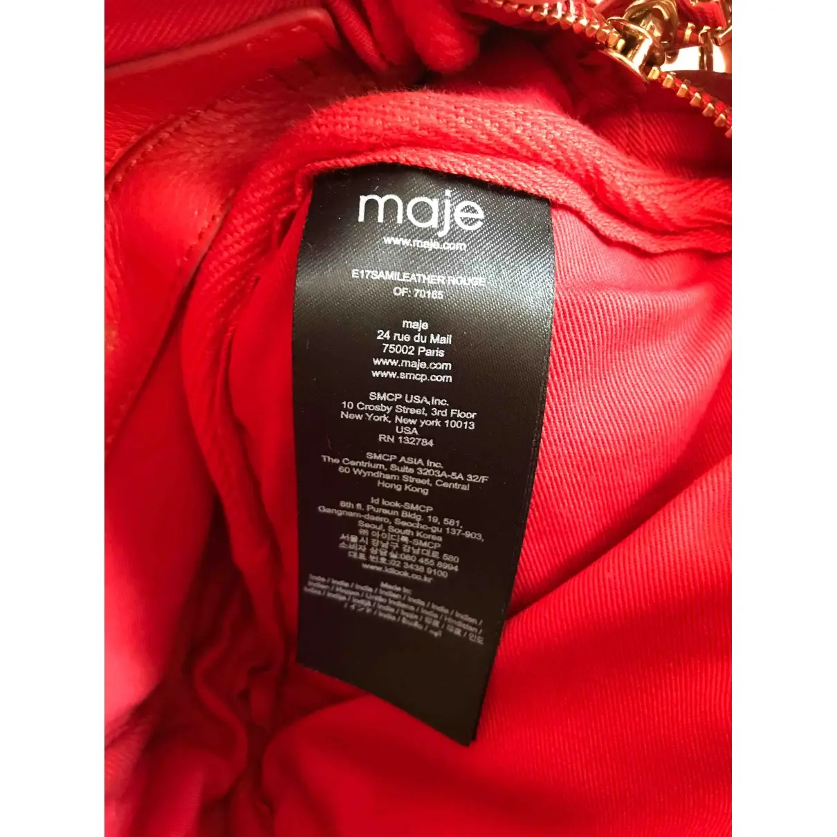 Buy Maje Leather crossbody bag online
