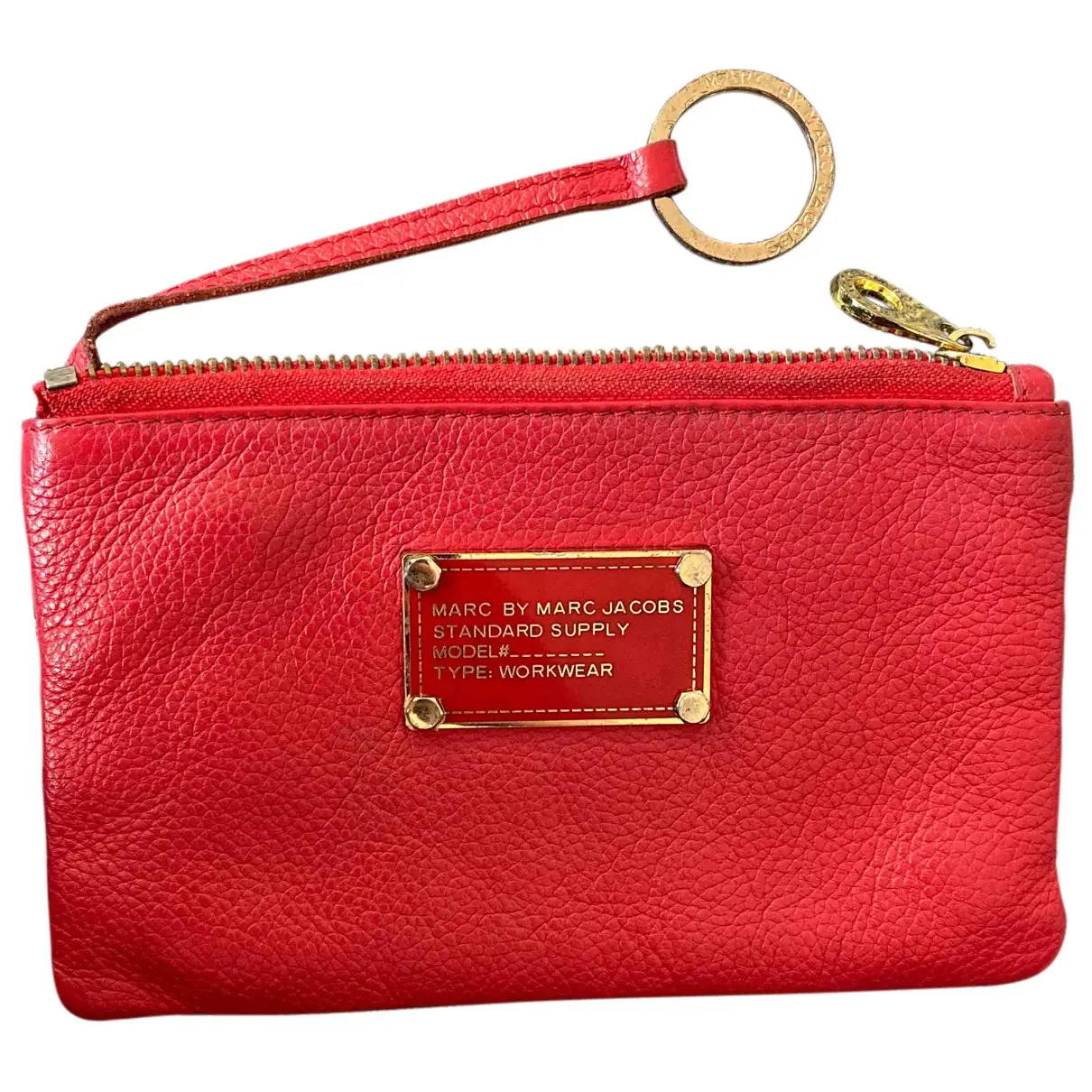 Leather clutch bag Marc by Marc Jacobs