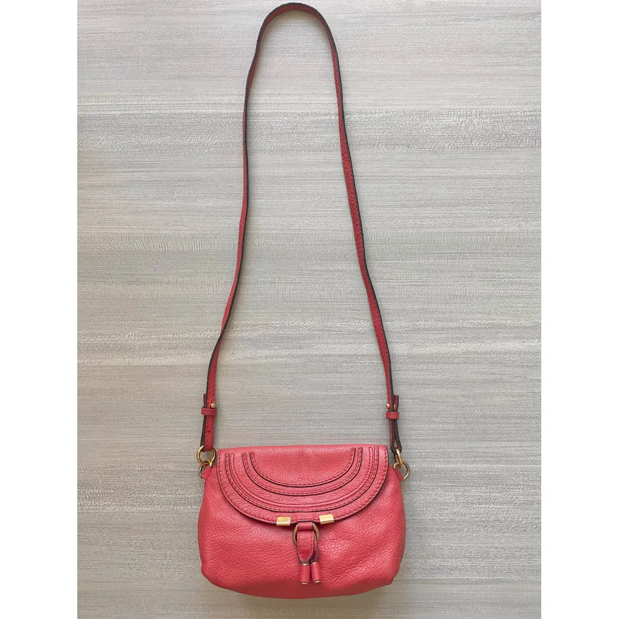 Buy Chloé Marcie Half Flap leather crossbody bag online