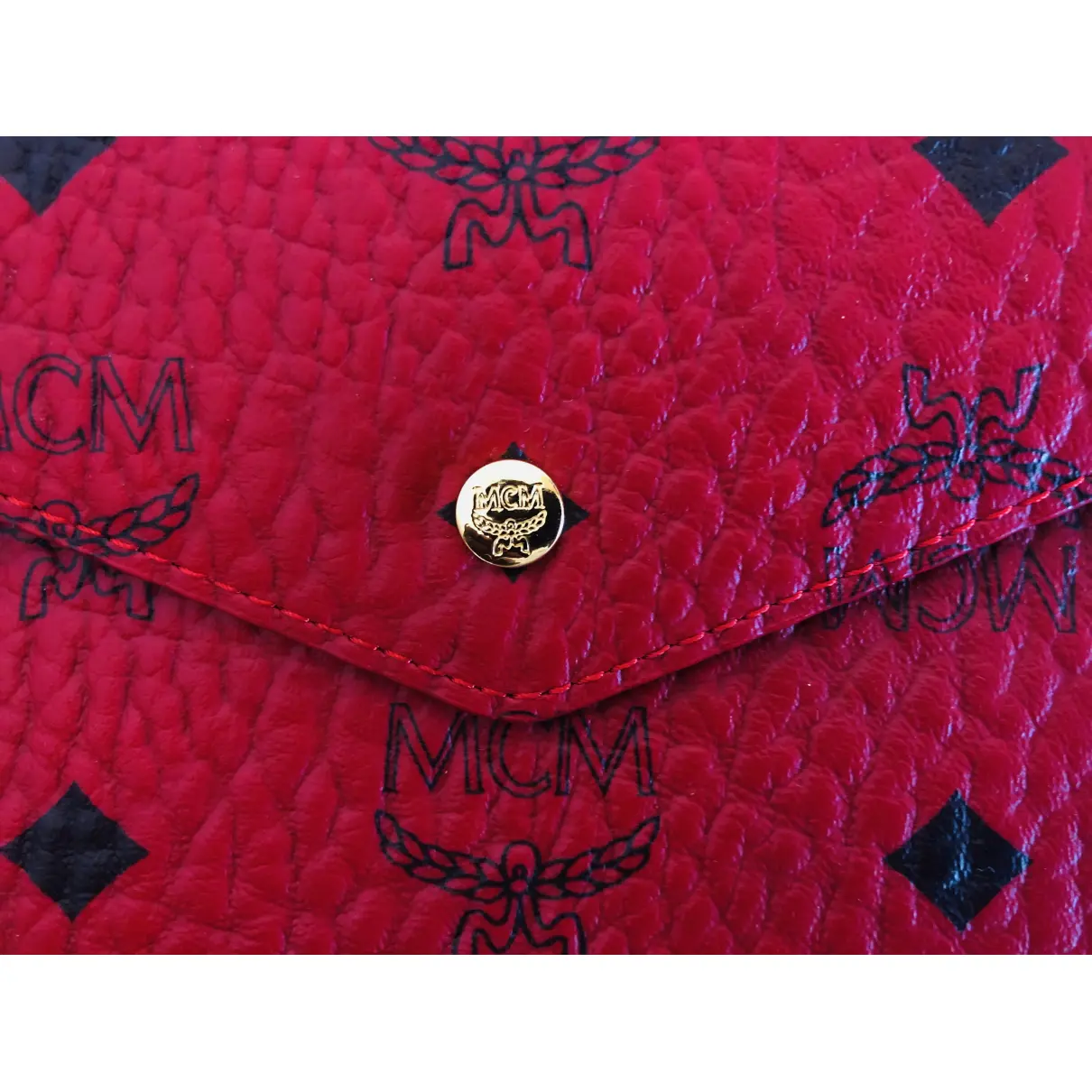 Leather purse MCM