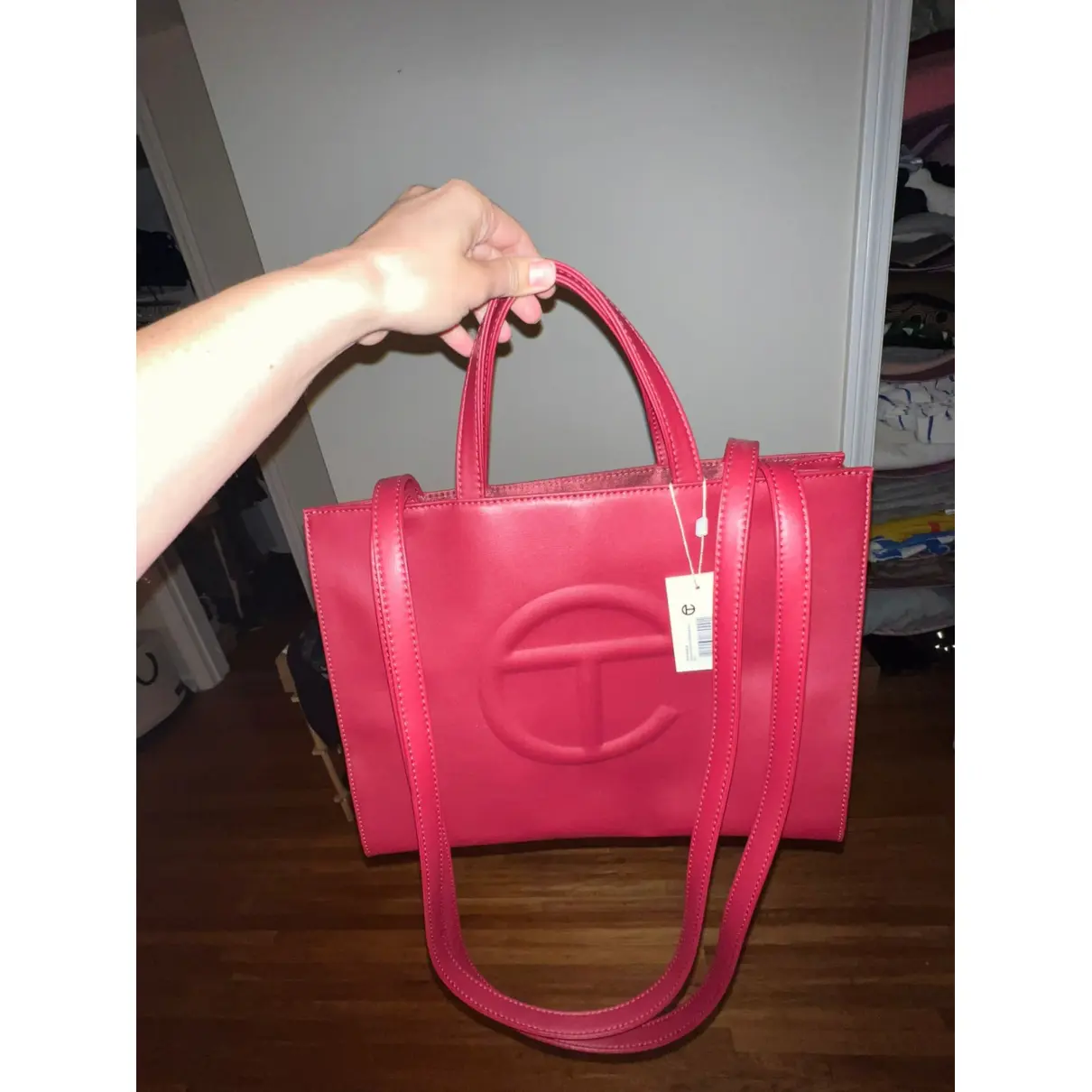 Medium Shopping Bag leather handbag Telfar