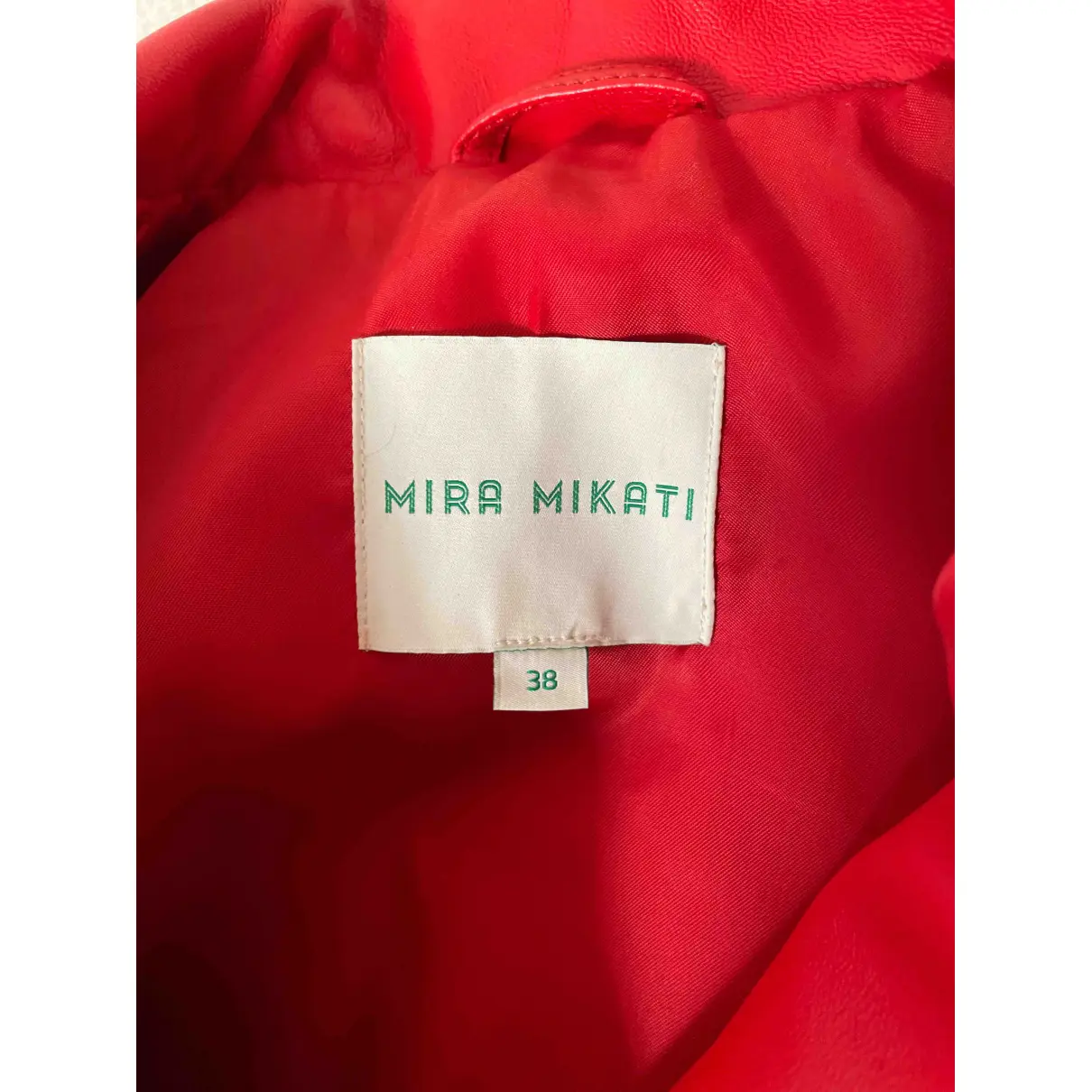Luxury Mira Mikati Leather jackets Women