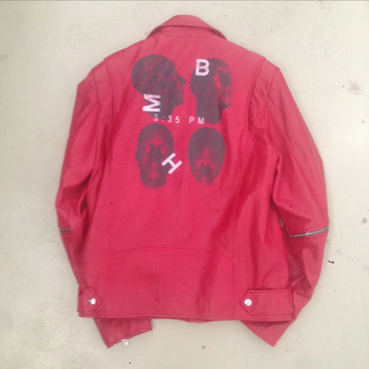 Misbhv Leather jacket for sale