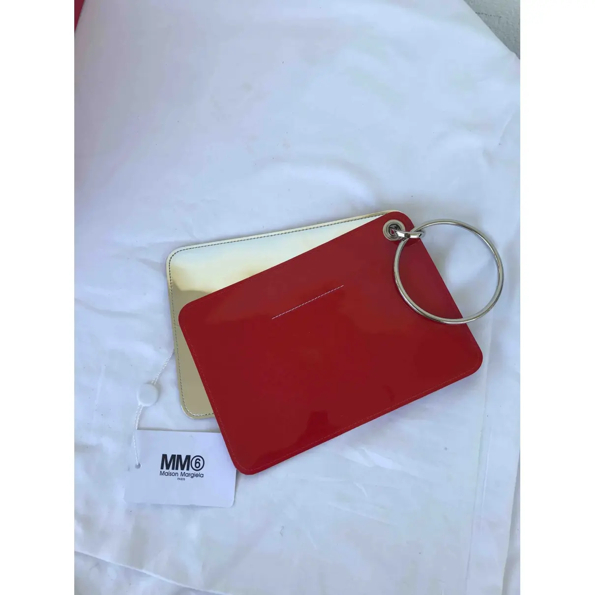 MM6 Leather clutch bag for sale