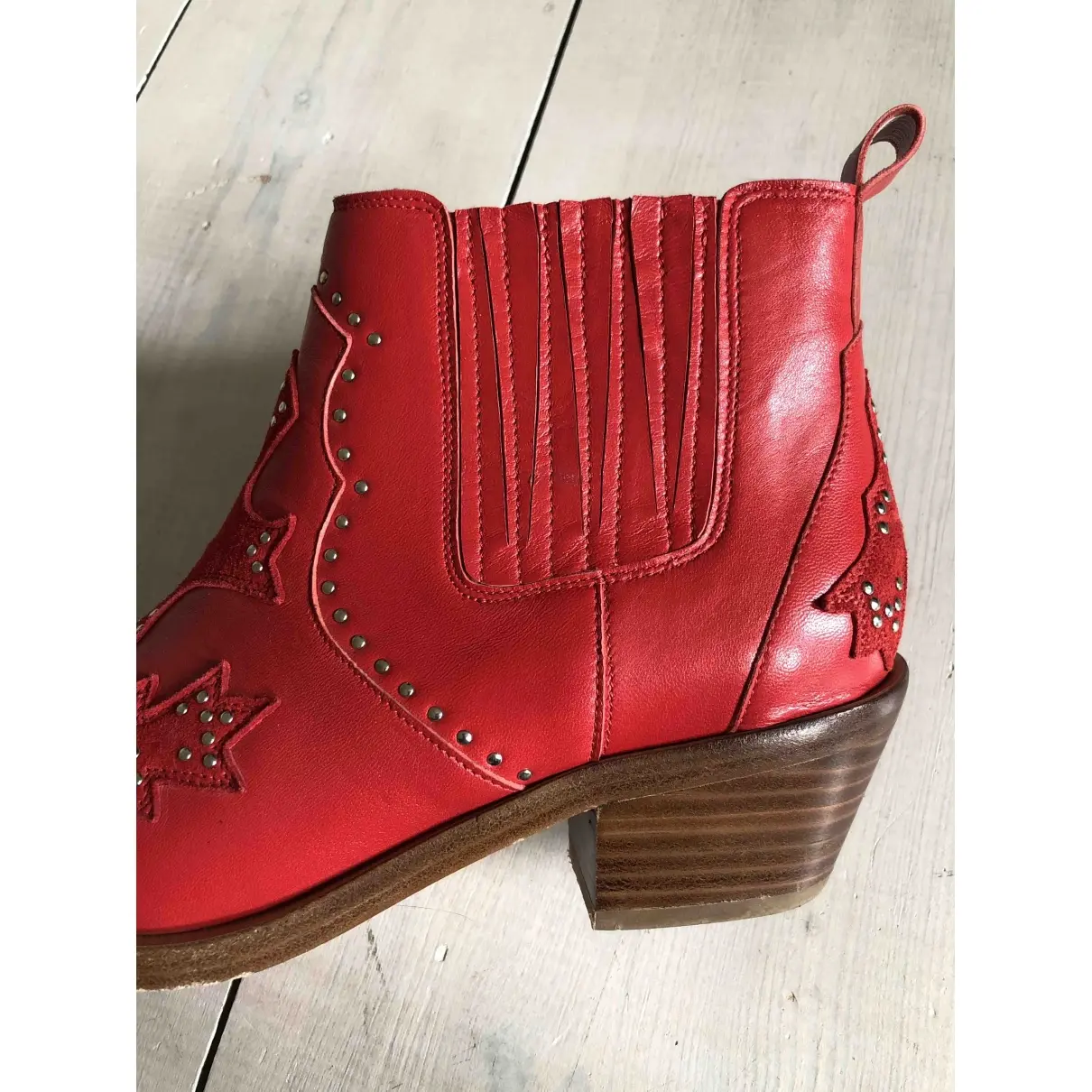 Leather western boots Morobé