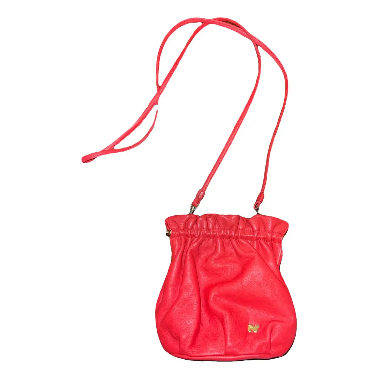 Leather mini bag Nina Ricci - Vintage