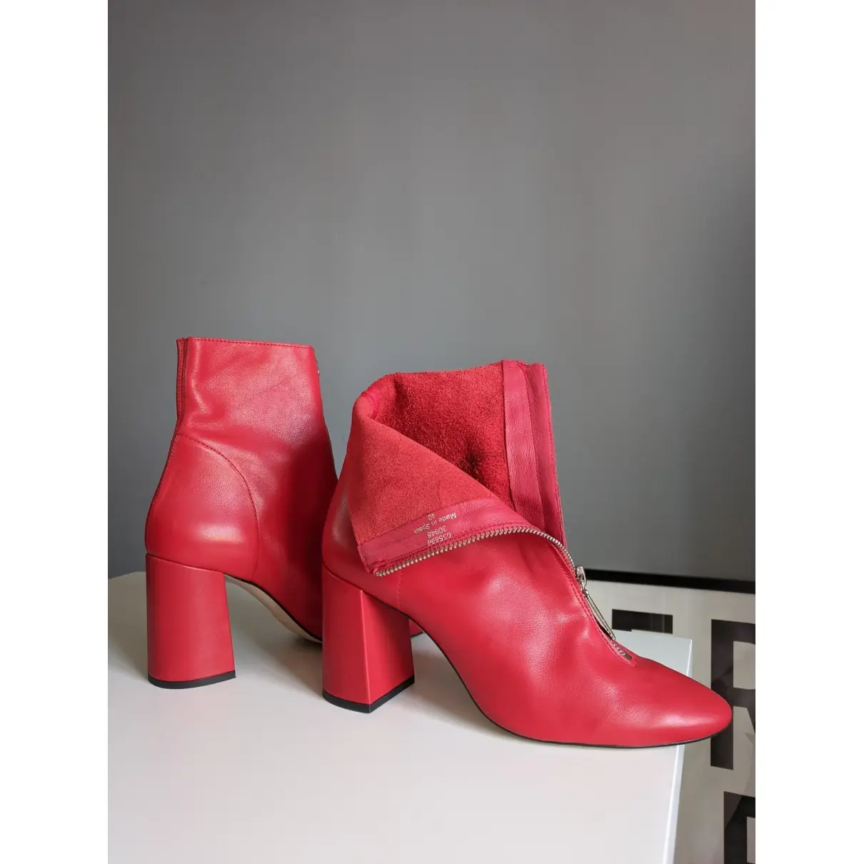 Leather ankle boots Office London
