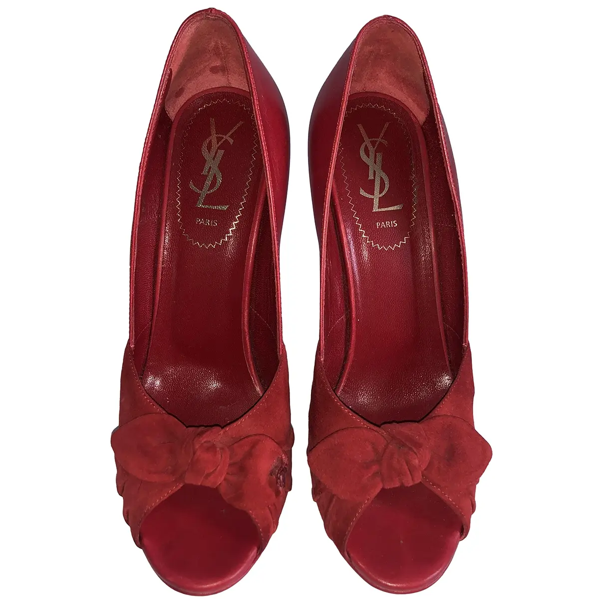 Palais leather heels Yves Saint Laurent - Vintage