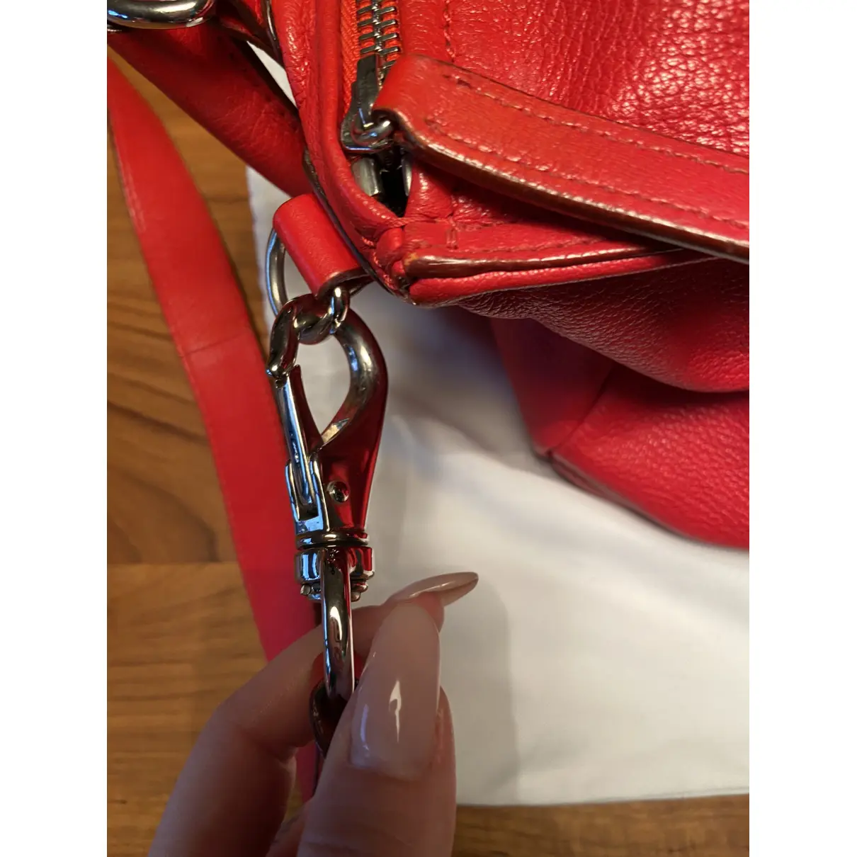 Pandora Box leather handbag Givenchy