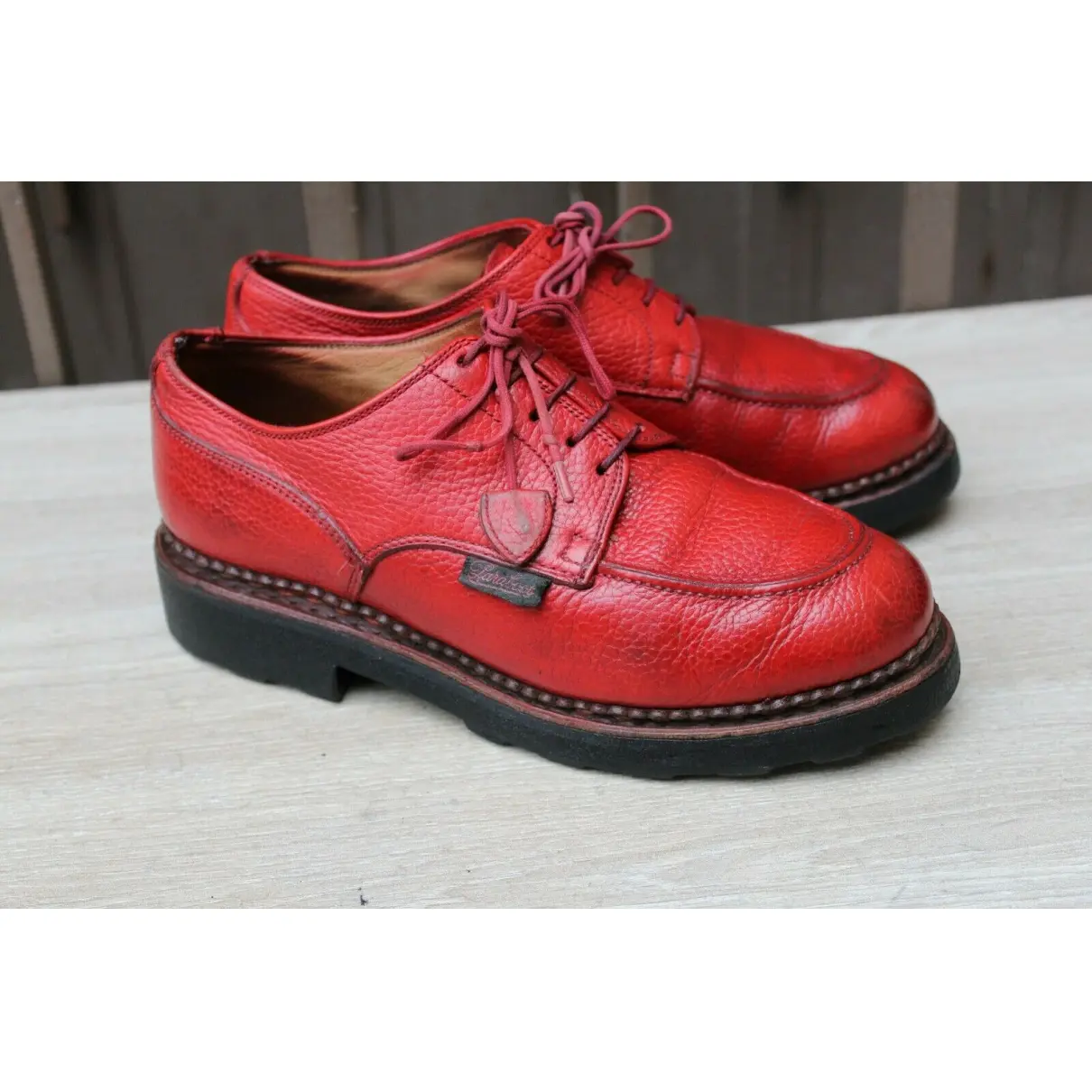 Leather lace ups Paraboot