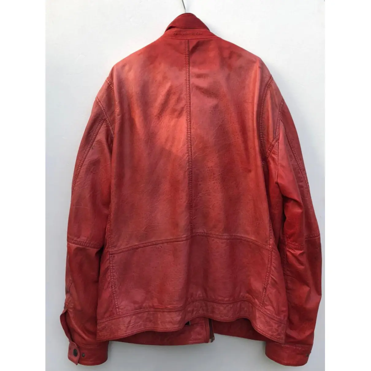 Leather jacket Pierre Cardin