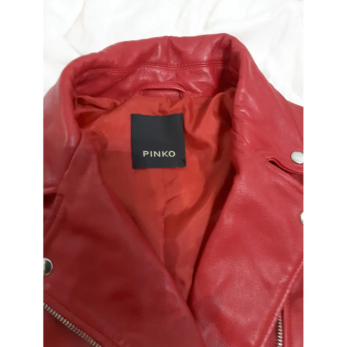 Luxury Pinko Leather jackets Women
