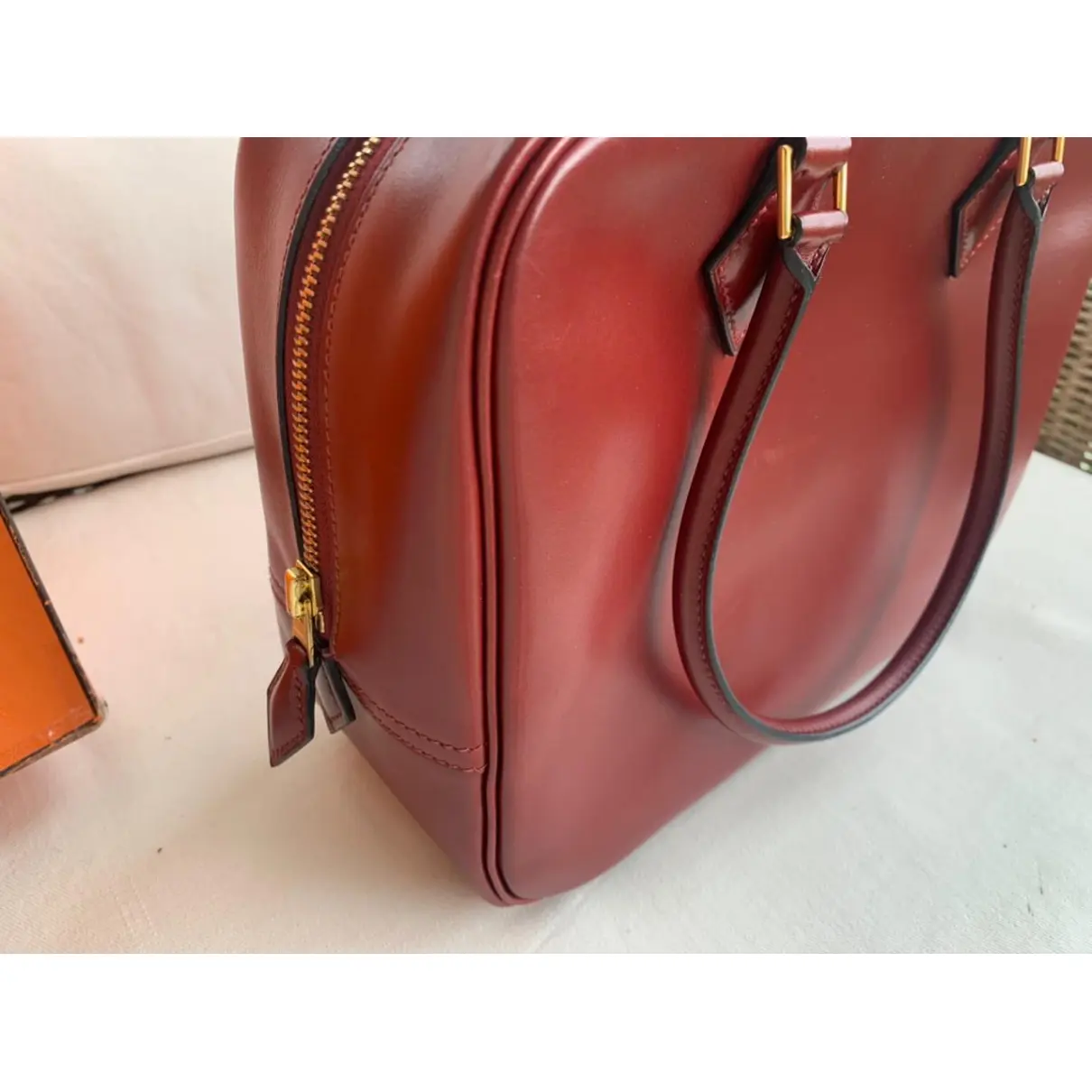 Plume leather bag Hermès - Vintage