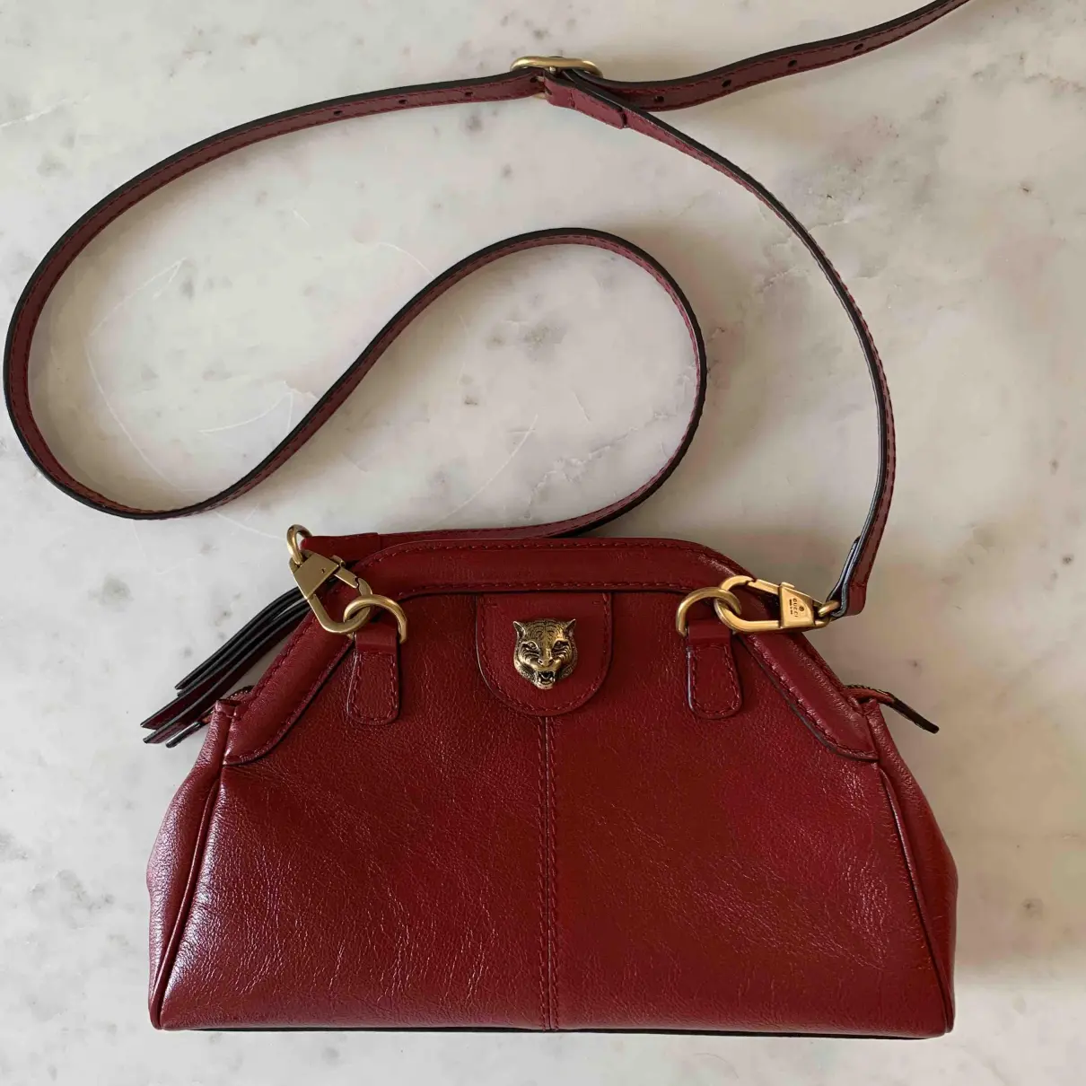 Buy Gucci Re(belle) leather crossbody bag online