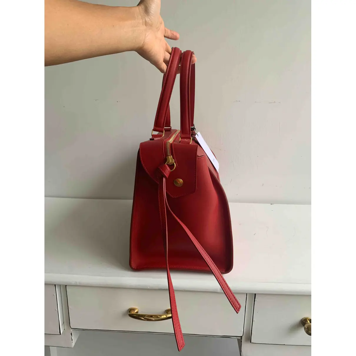 Buy Celine Ring leather handbag online
