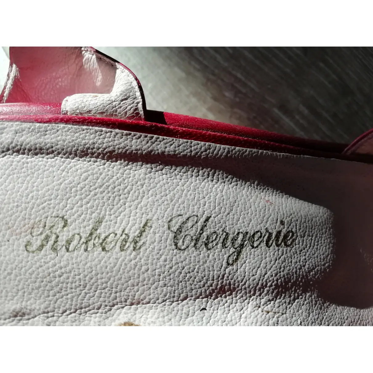 Leather sandals Robert Clergerie - Vintage