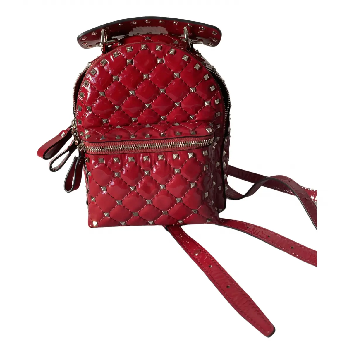 Rockstud spike leather backpack Valentino Garavani