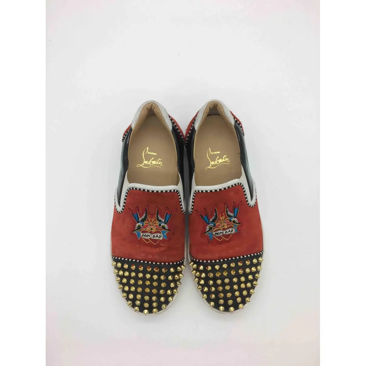 Christian Louboutin Roller Boat leather trainers for sale