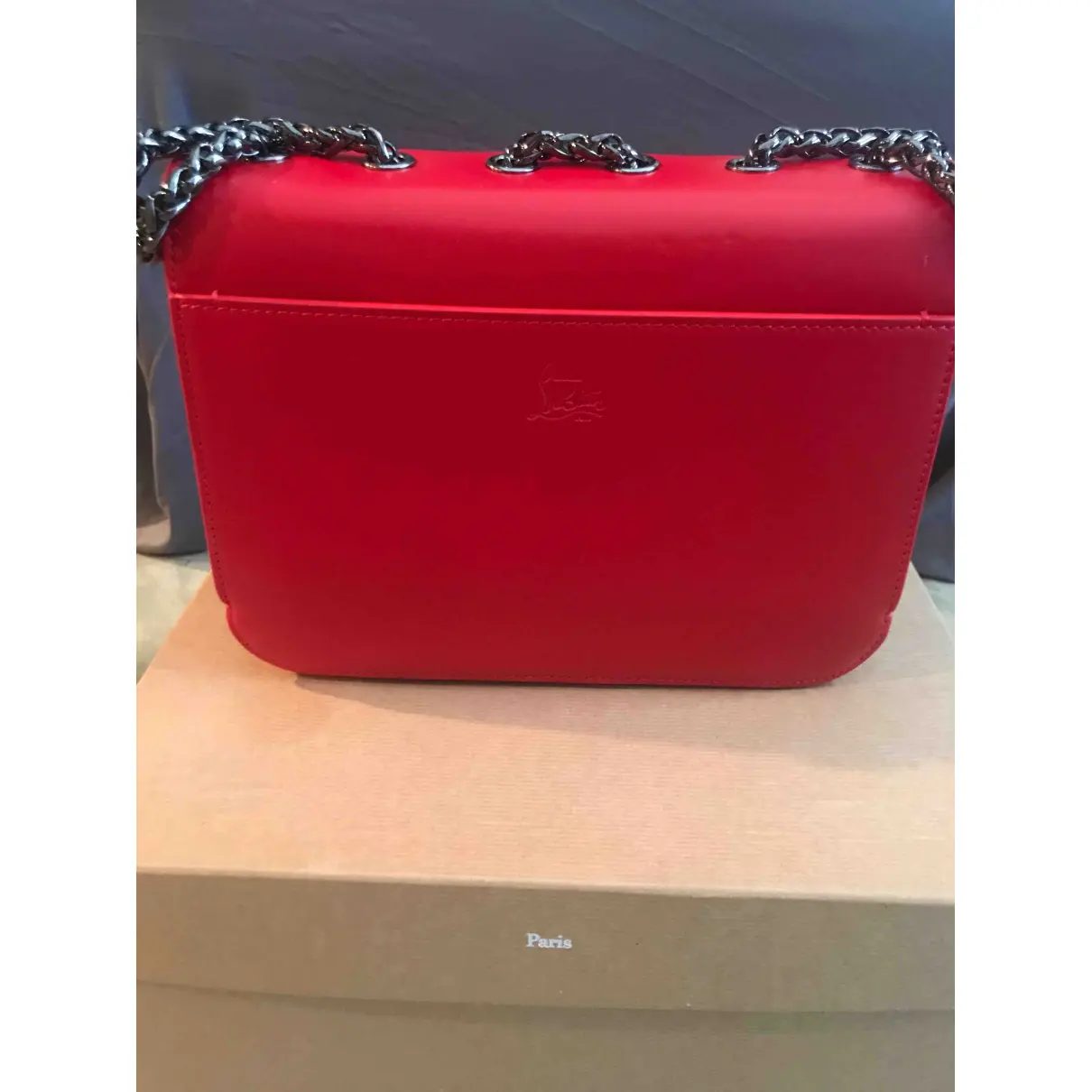 Buy Christian Louboutin Sweet Charity leather crossbody bag online