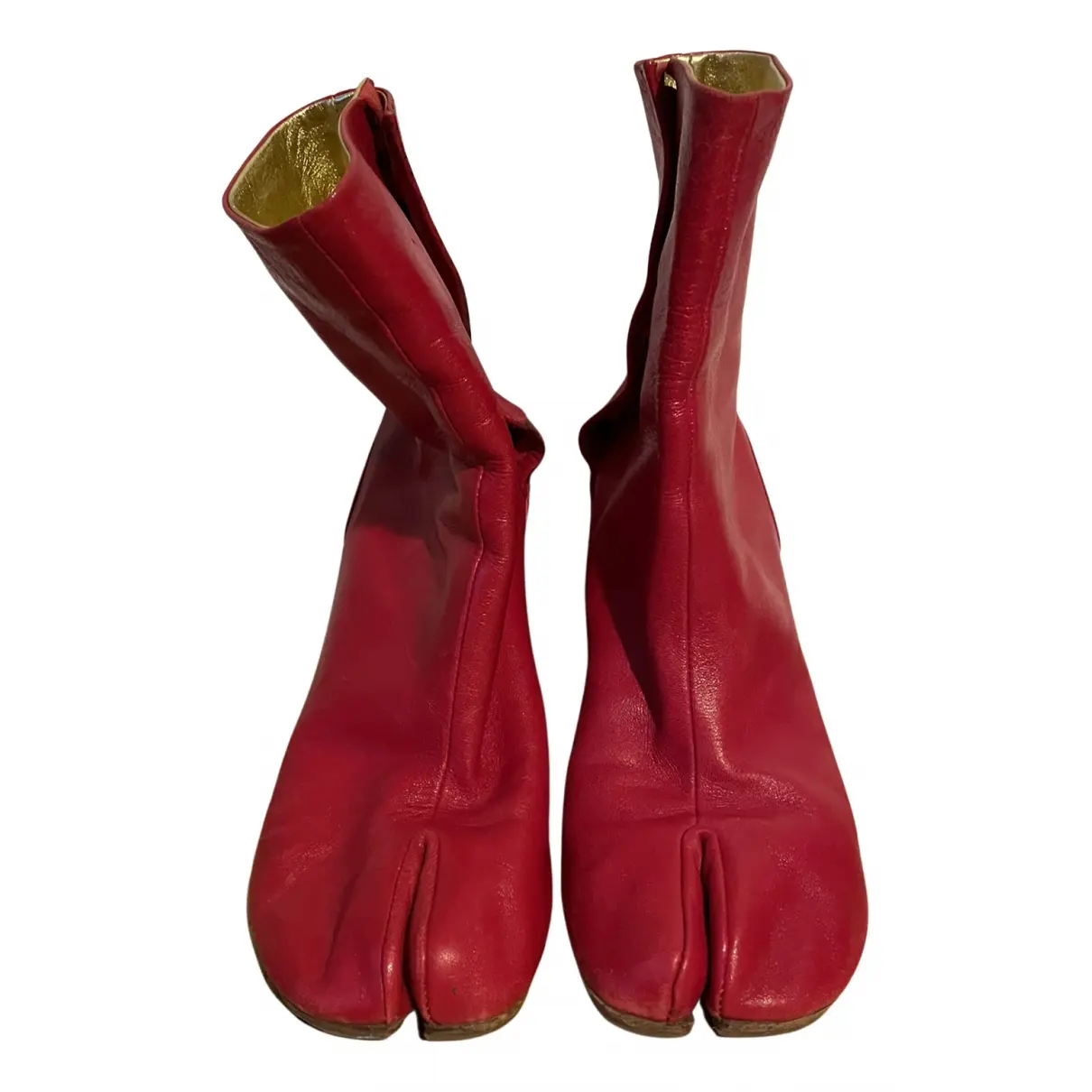 Tabi leather ankle boots Maison Martin Margiela