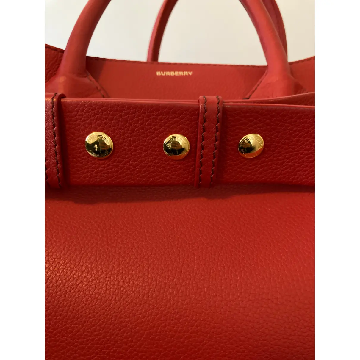 The Belt leather handbag Burberry