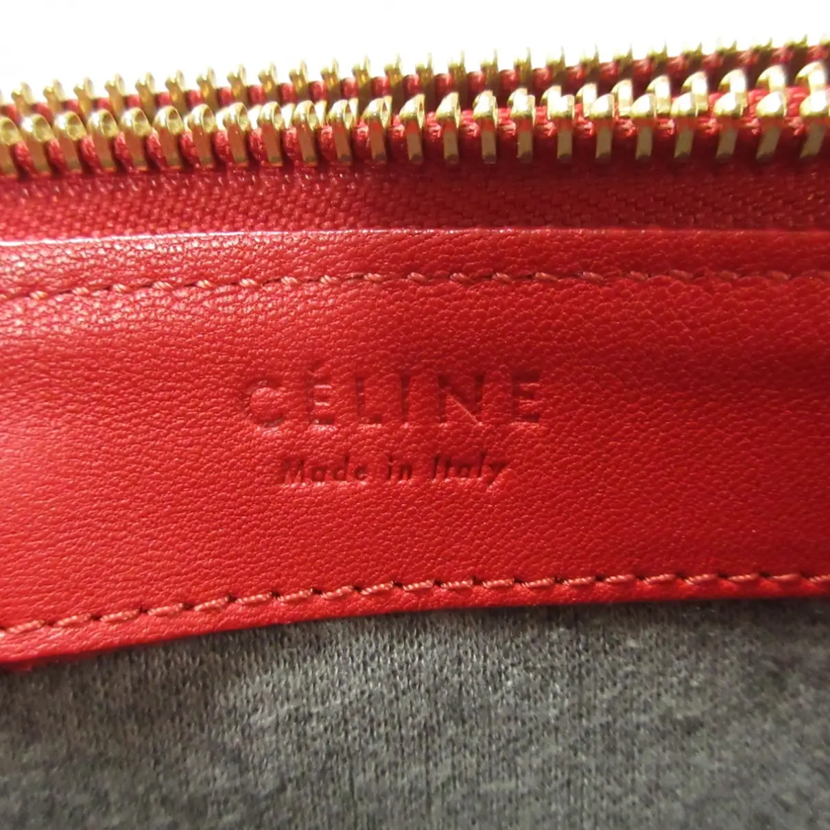 Trio leather handbag Celine