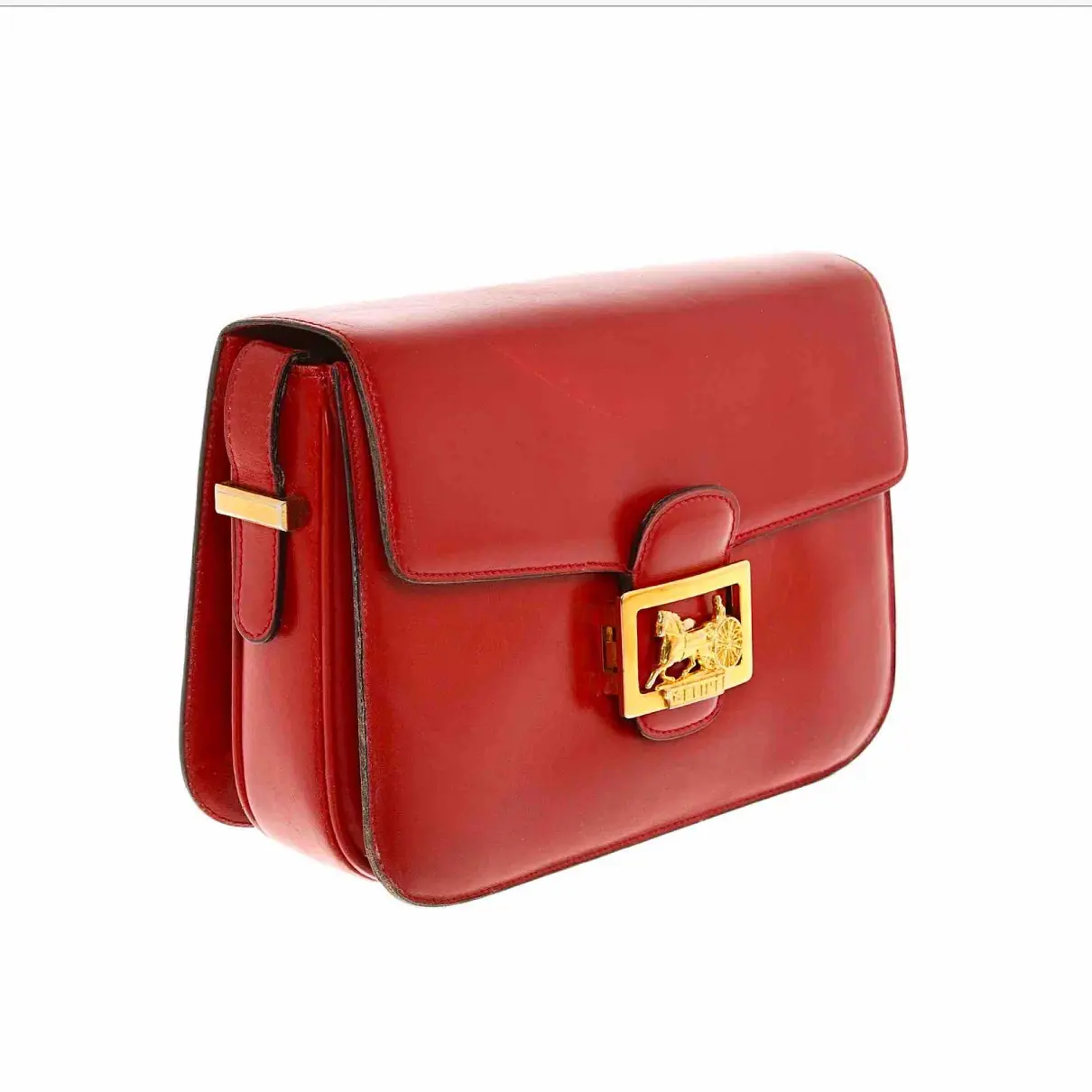 Buy Celine Triomphe Vintage leather crossbody bag online